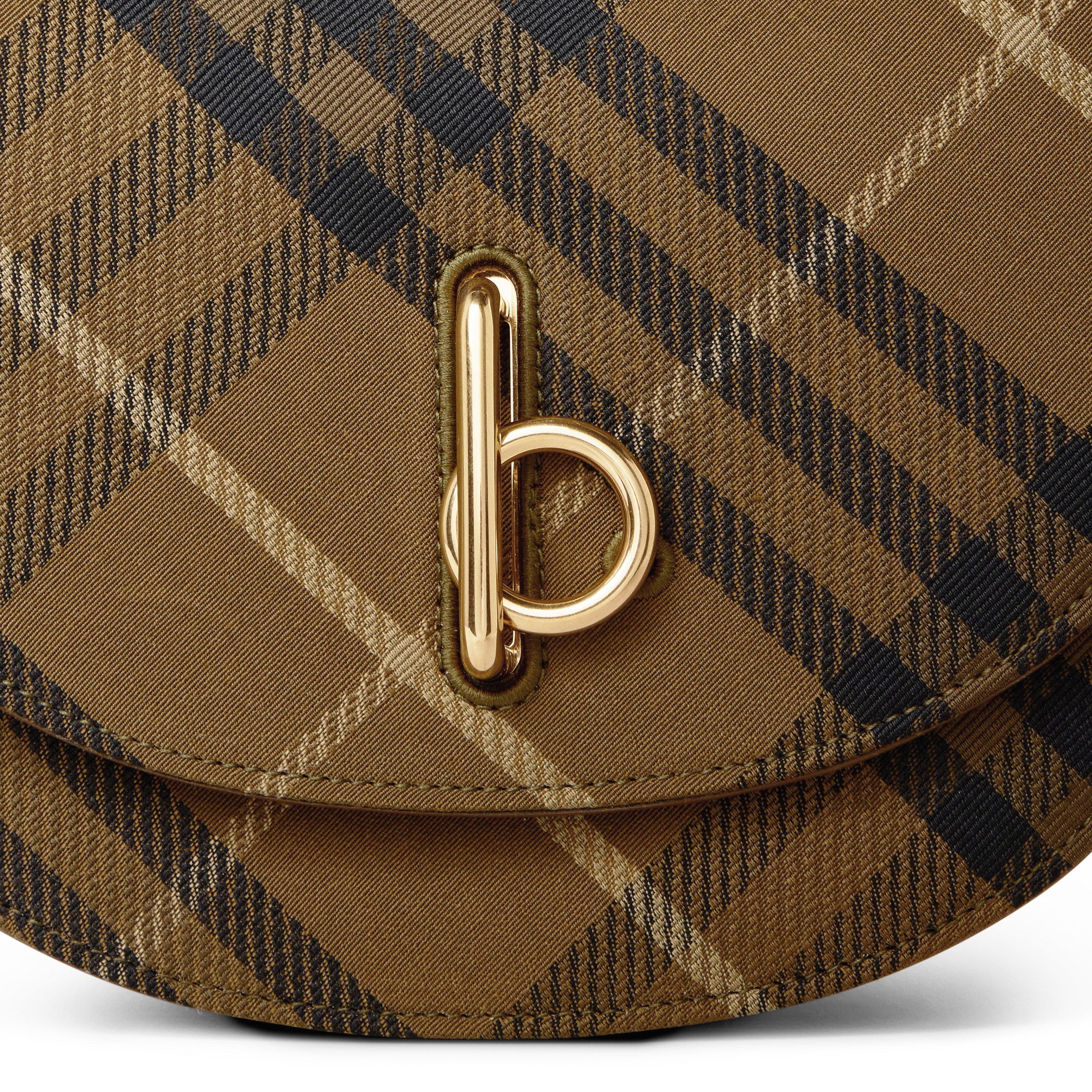 Furrow Ip Check - Burberry - Small Rocking Horse Bag - 4
