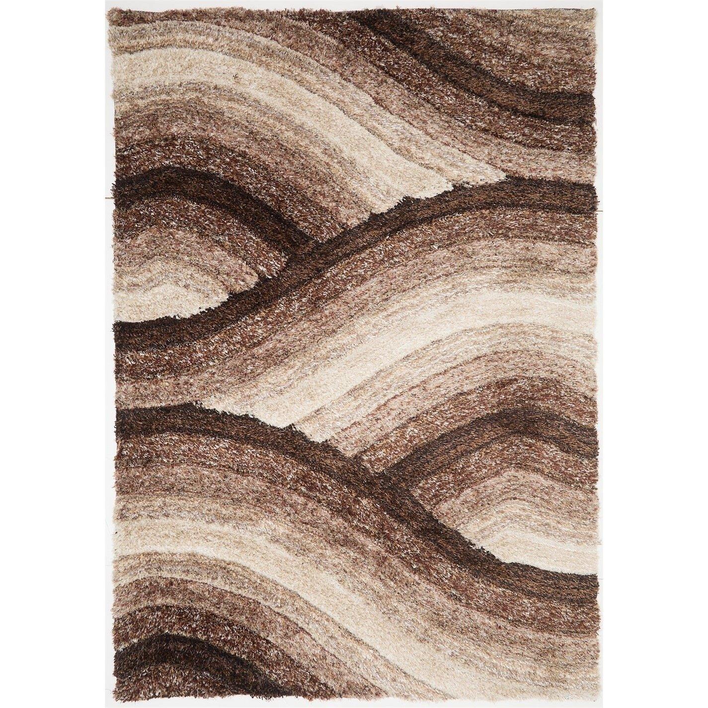 Mocha - Rugstyle - 3D SHAGGY WAVE 160x230cm - 2