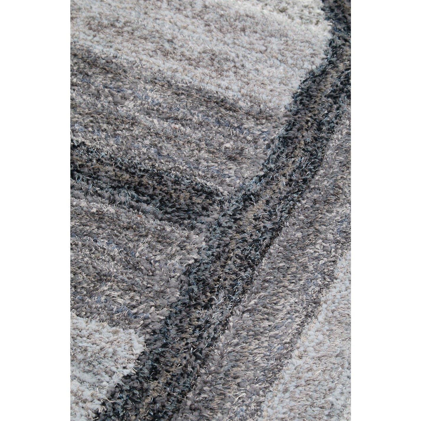 Charcoal - Rugstyle - 3D SHAGGY TRELLIS 160x230cm - 4