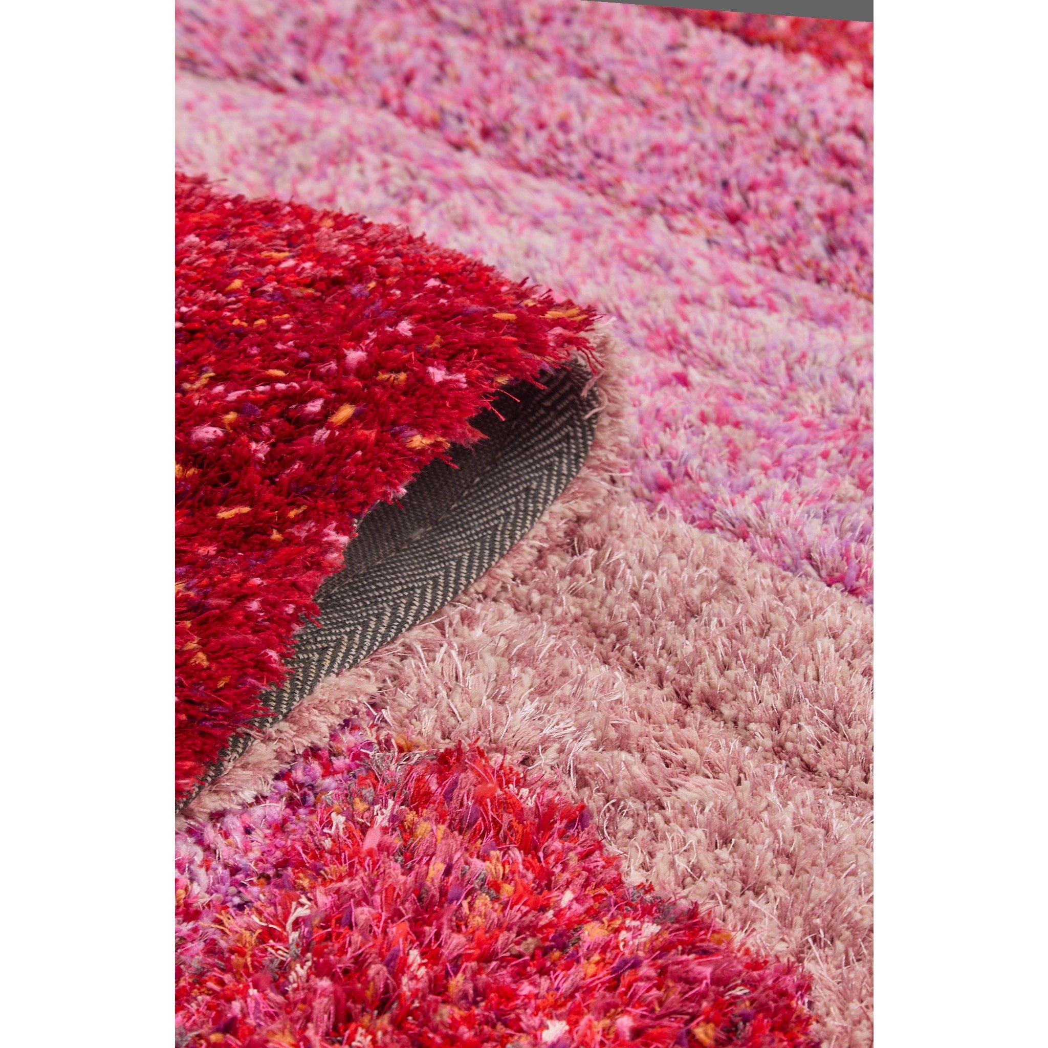 Pink - Rugstyle - 3D SHAGGY STELLA 160x230cm - 3