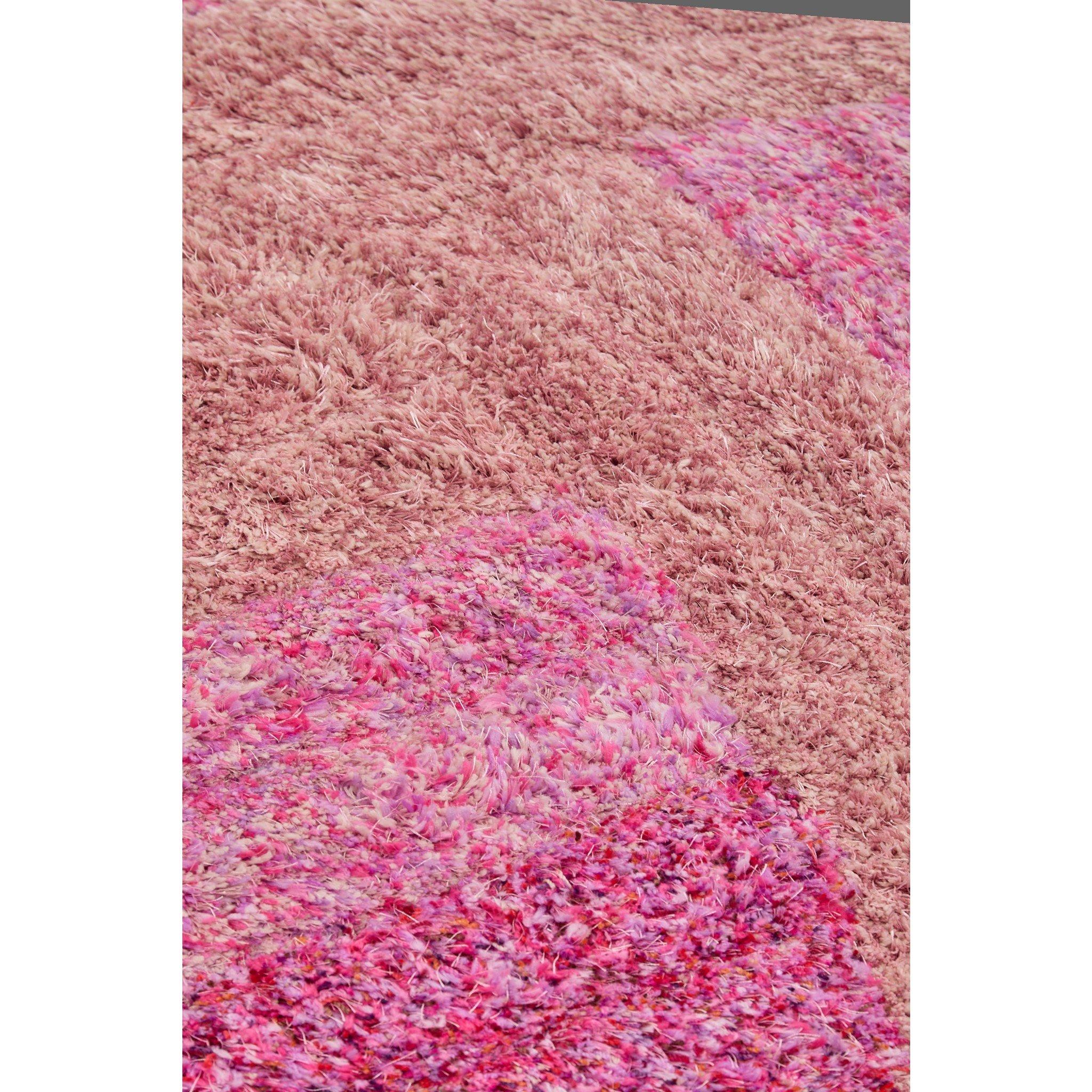 Pink - Rugstyle - 3D SHAGGY STELLA 160x230cm - 4