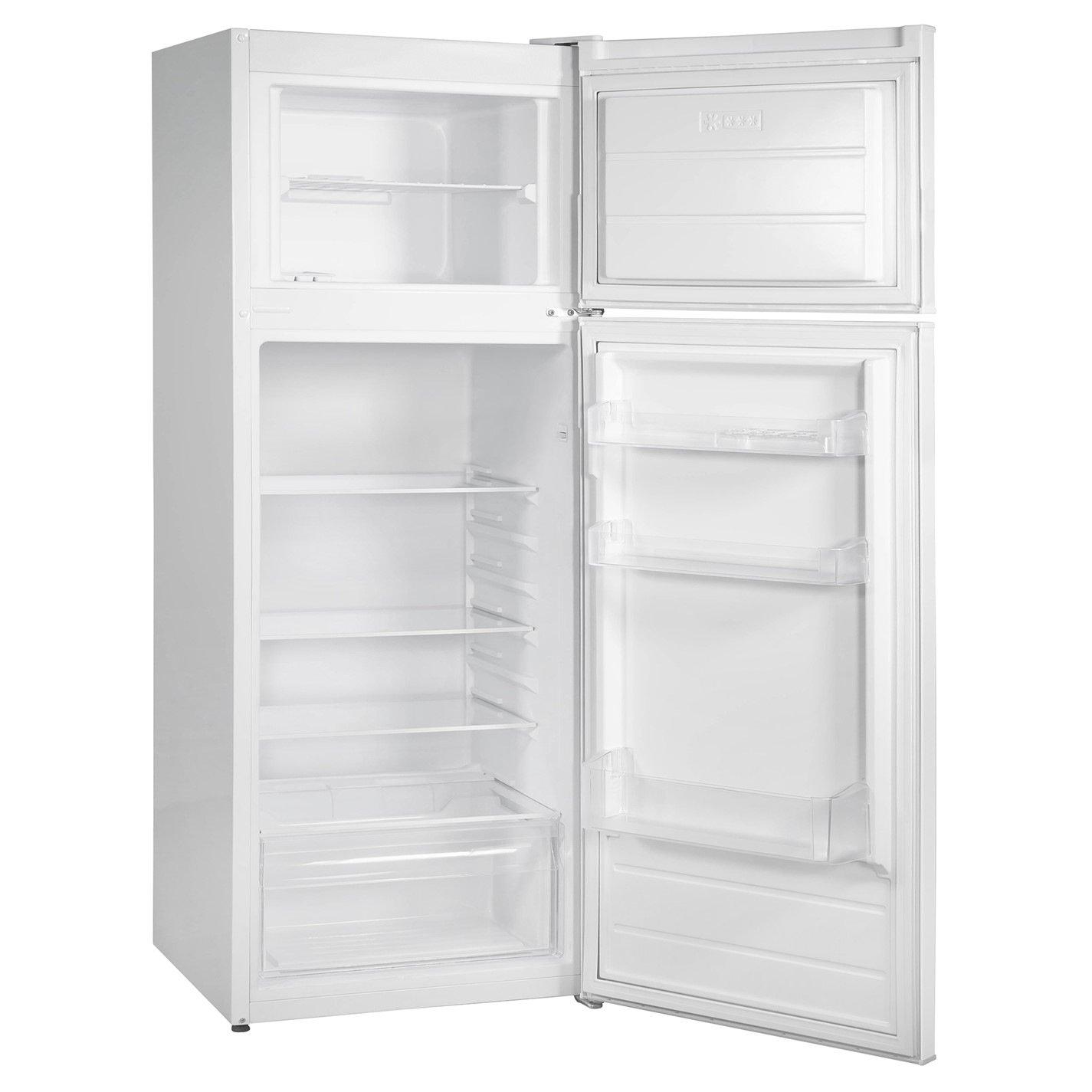 White - Russell Hobbs - 145cm High Freestanding Fridge Freezer - 8