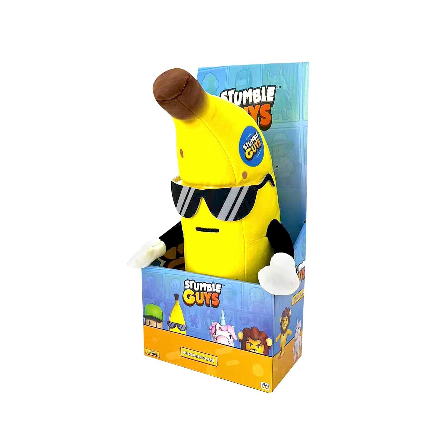 Merchandise - Click Distribution - Stumble Guys 12'  Deluxe Plush Banana Guy - 3