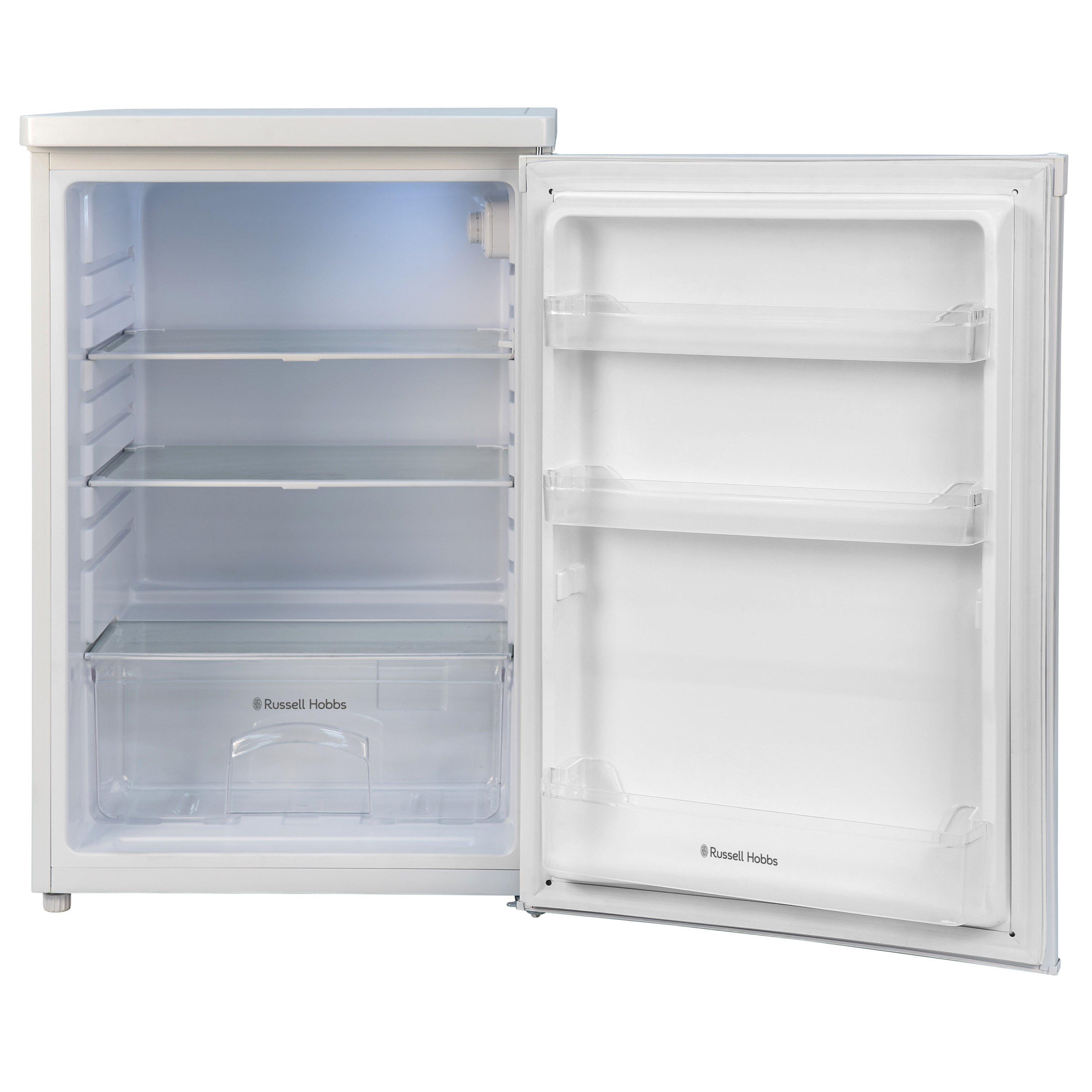 White - Russell Hobbs - RH85UCLF552E1B Under Counter Larder Fridge Black - 3