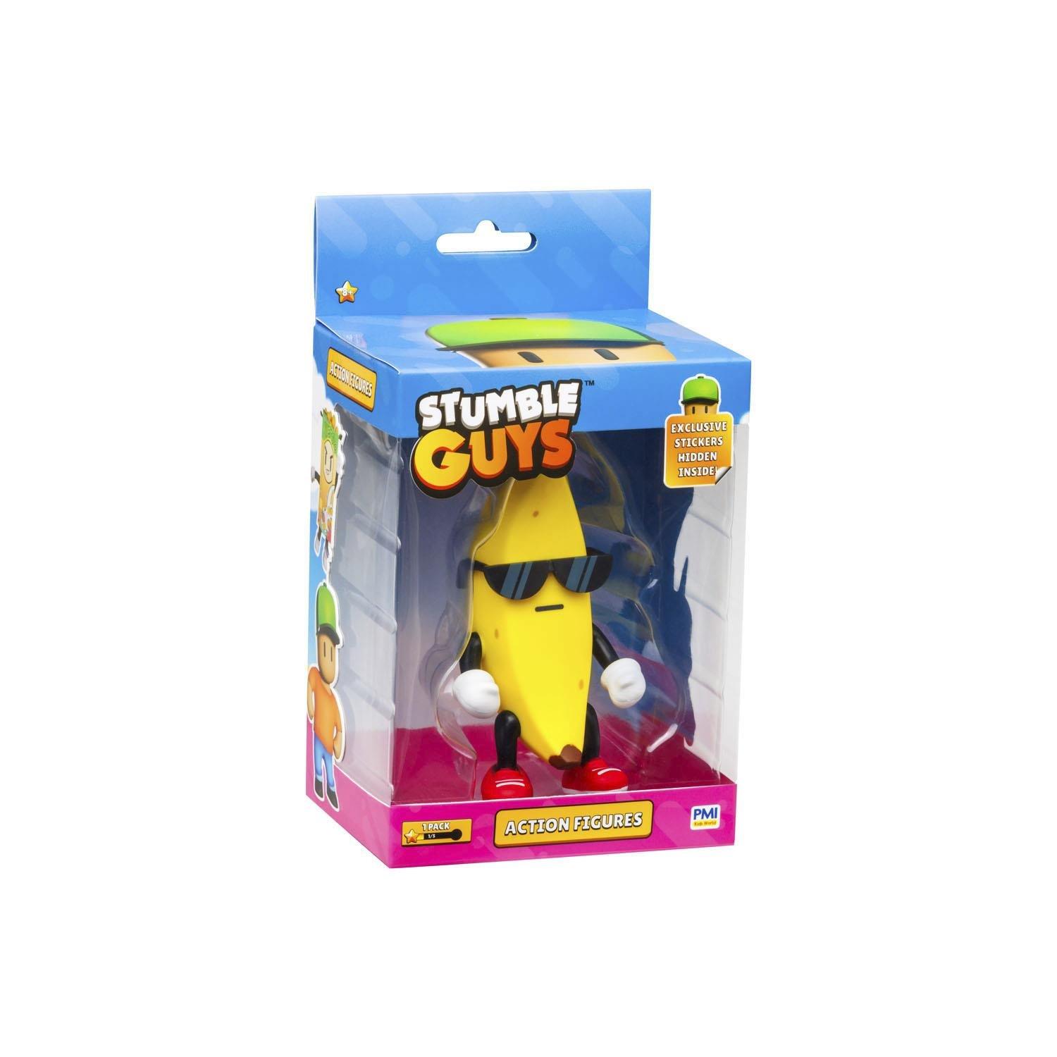 Merchandise - Click Distribution - Stumble Guys 4.5' Action Figures 1PK - Banana Guy - 2