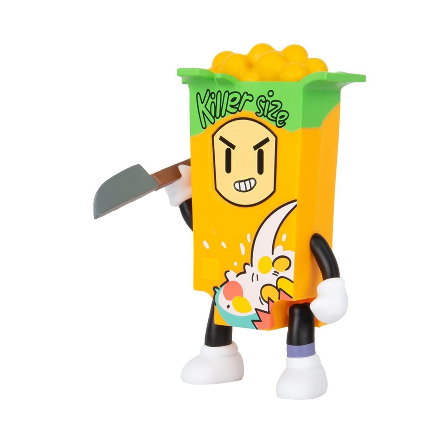 Click Distribution  Stumble Guys 4.5' Action Figures - Cereal Killer - Merchandise