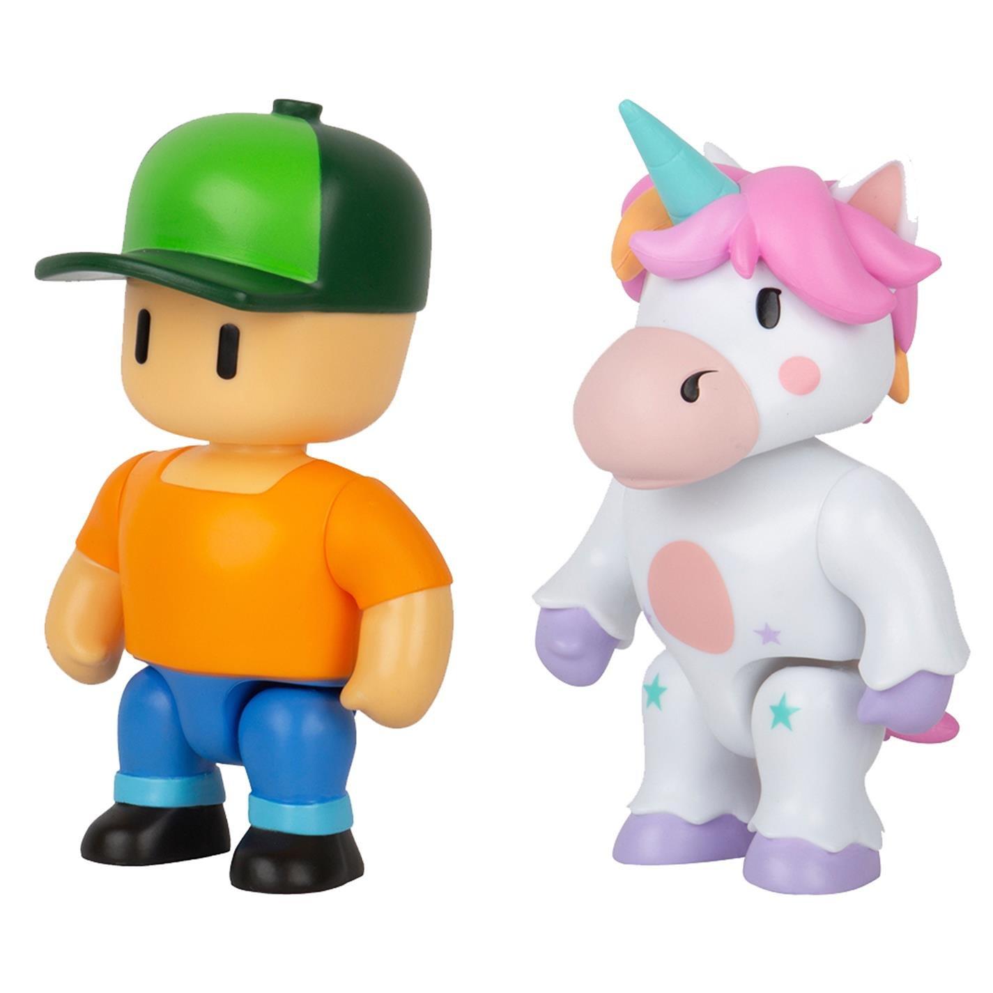 Click Distribution  Stumble Guys 4.5' Af 2Pk - Mr Stumble & Sprinkle - Merchandise
