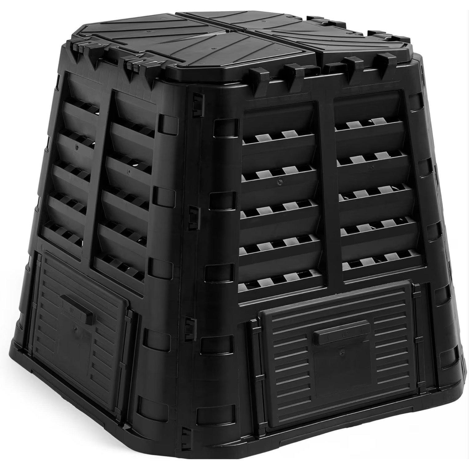 Black - VonHaus - VonHaus - 480L Black Composter - 1