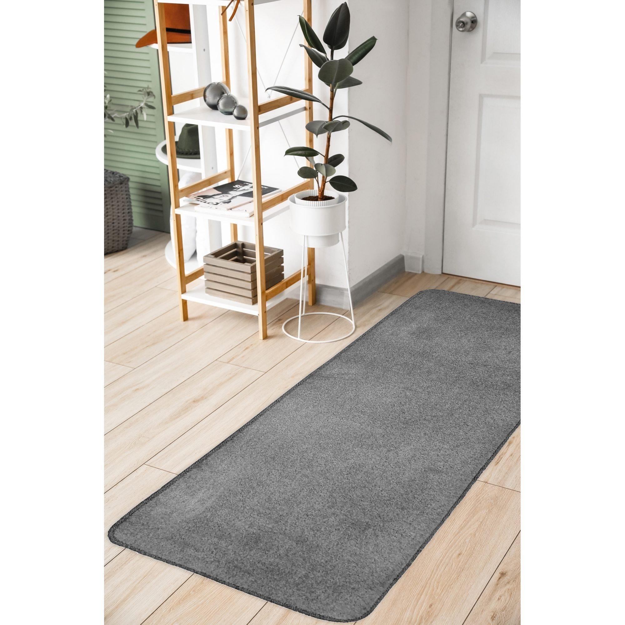 Grey - Homemaker - Punto Runner Rug41 - 1