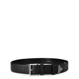 Prada Triangle Logo Belt