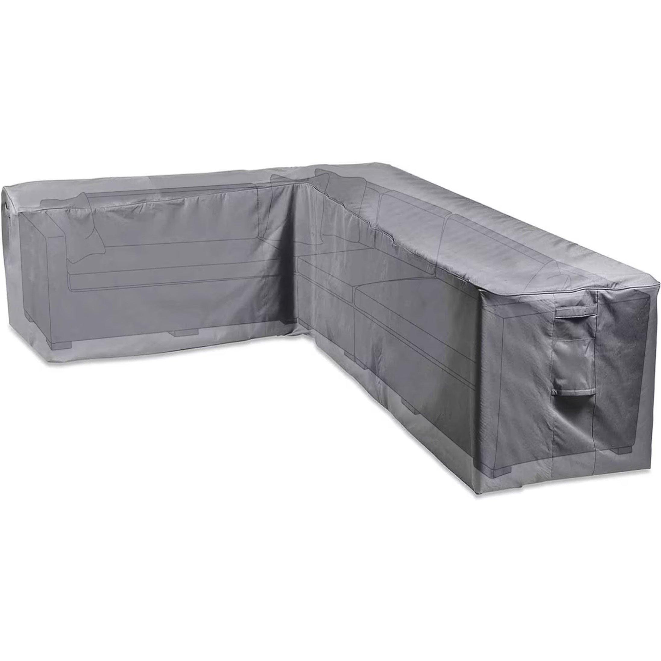 Grey - VonHaus - VonHaus - L Shape Sofa Cover - 1