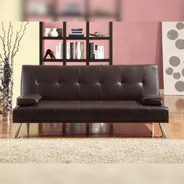 Comfy Living Italian PU Leather Sofa Bed