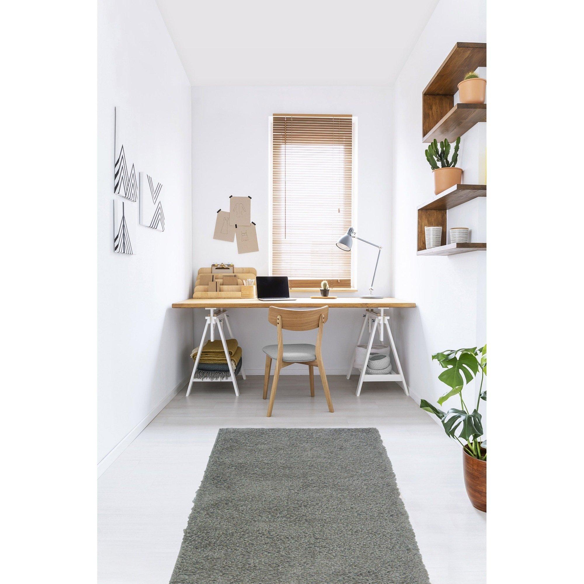 Homemaker  Delta Shaggy Runner - Silver - 67x200cm