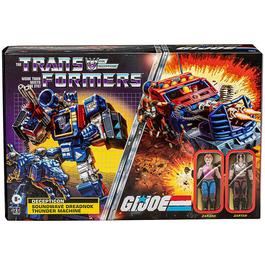 Transformers GAME Transformers x G.I. Joe Soundwave, Zartan And Zarana