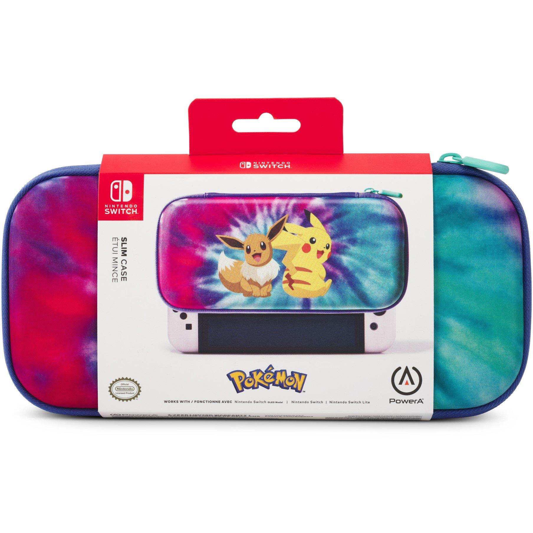 Pikachu/Eevee - PowerA - Slim Case - Tie-Dye Pikachu & Eevee - 9