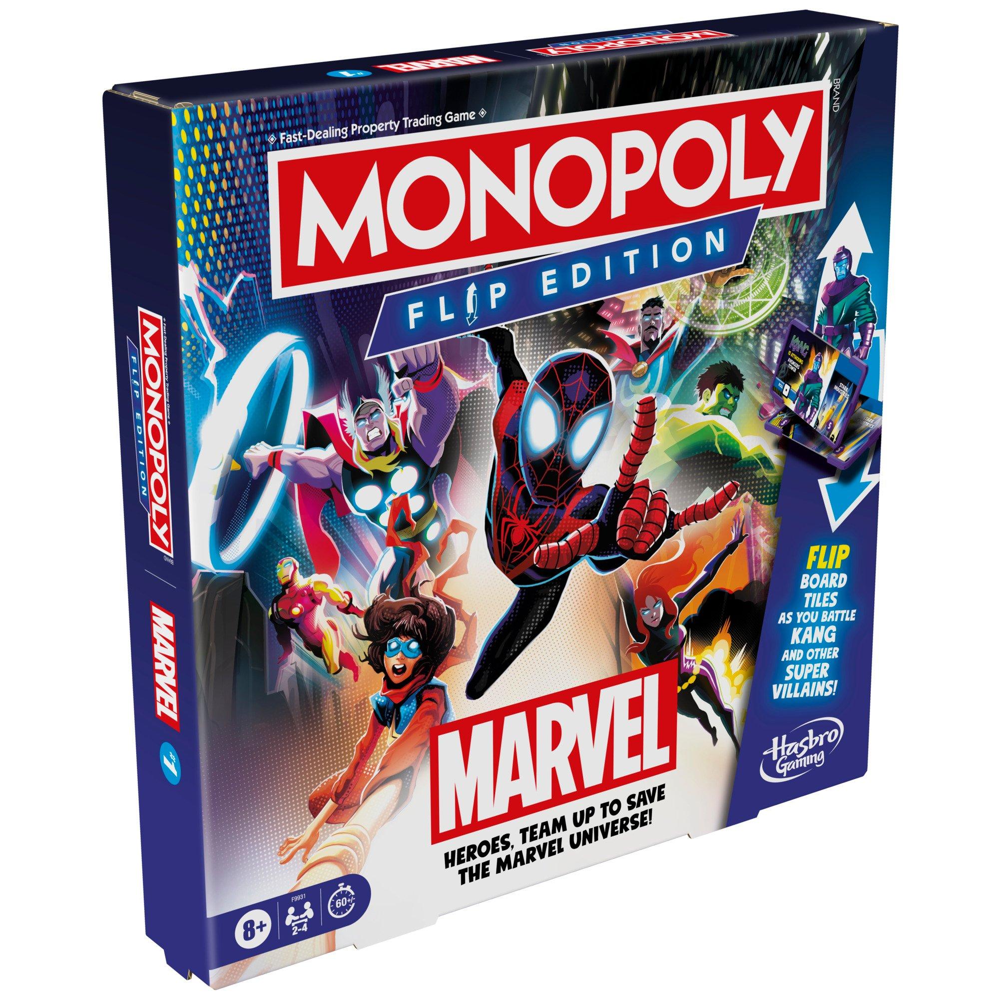Merchandise - Monopoly - MONOPOLY FLIP MARVEL - 1