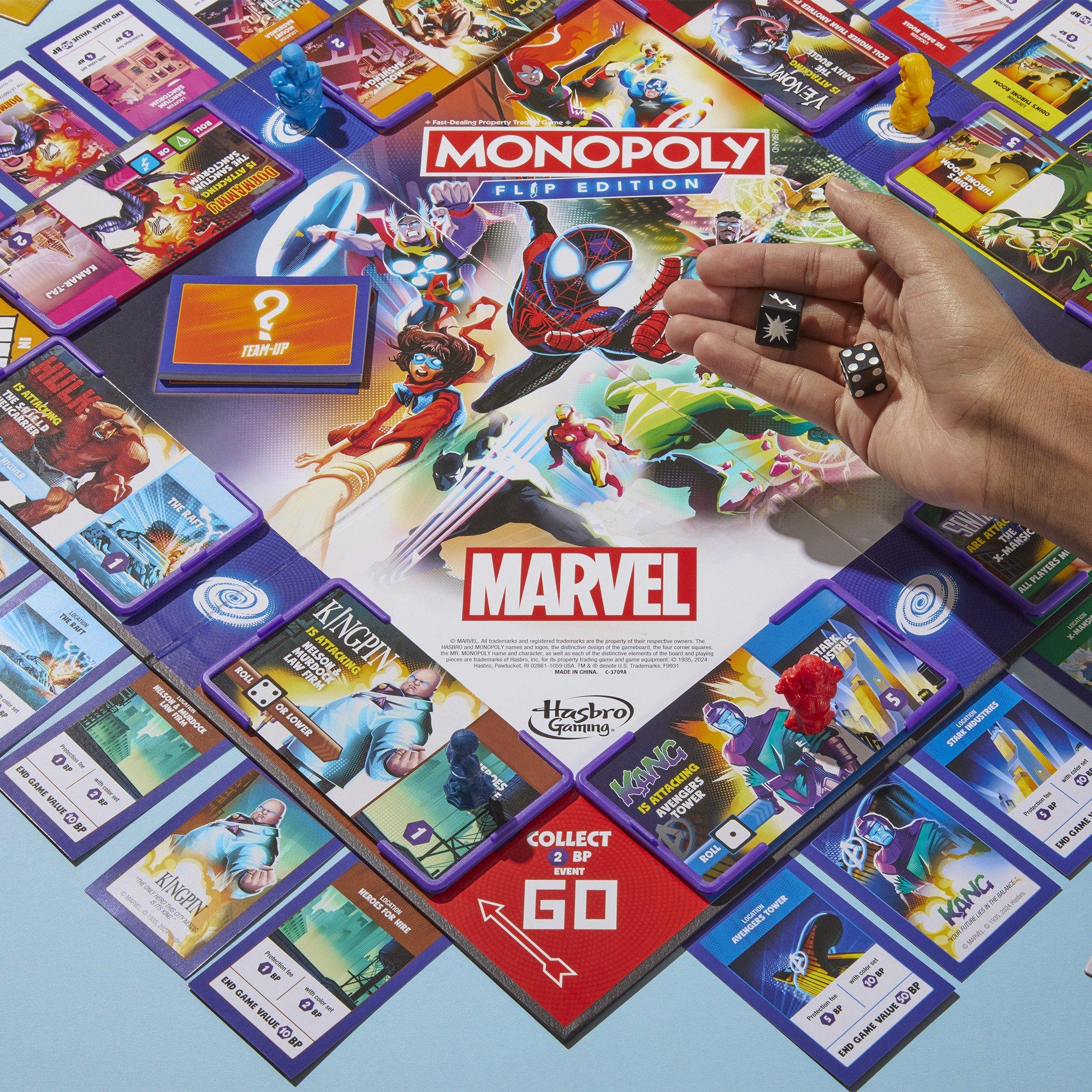 Merchandise - Monopoly - MONOPOLY FLIP MARVEL - 5