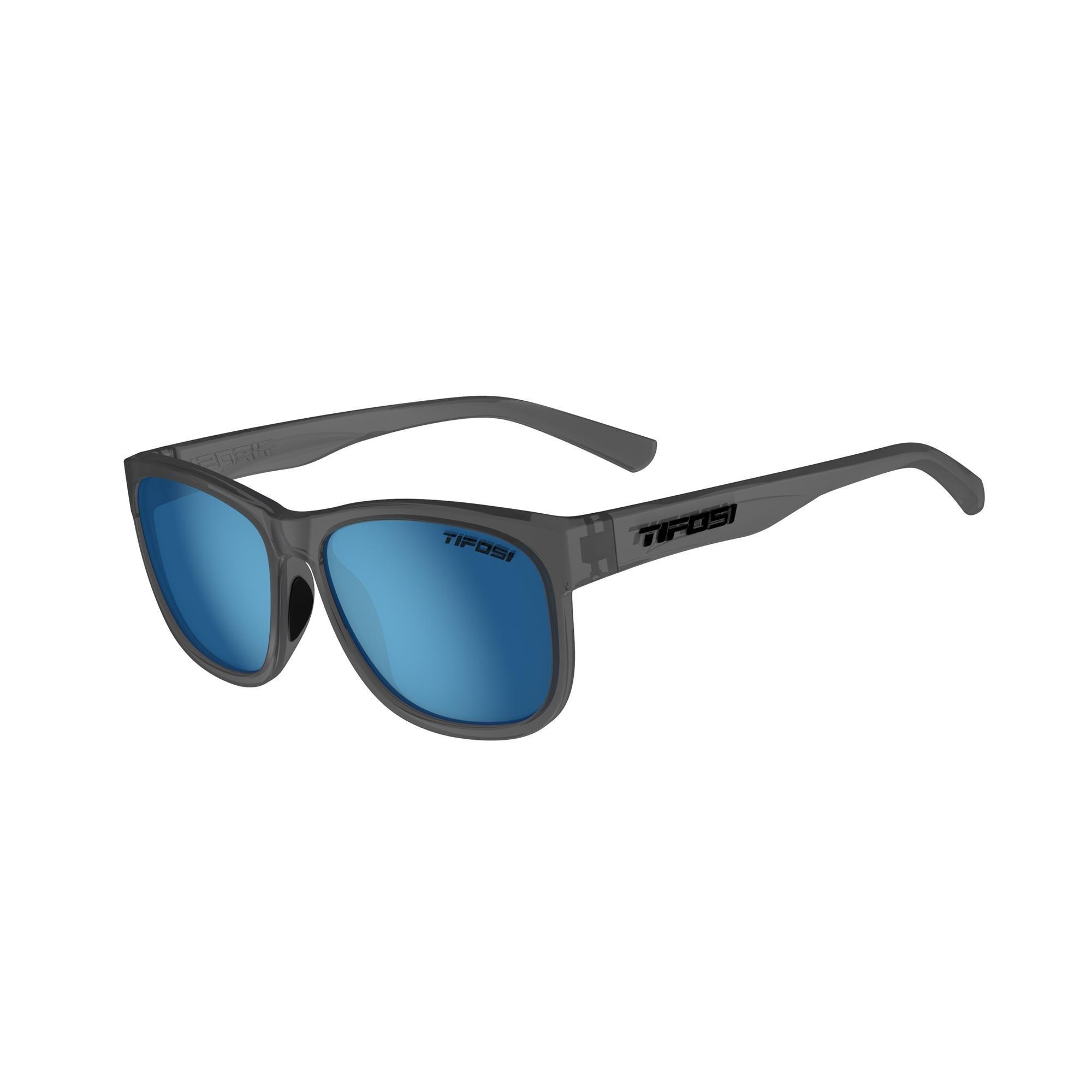 Tifosi  Swank Xl Single Polarised Lens Sunglasses - Satin Vapor/Blu