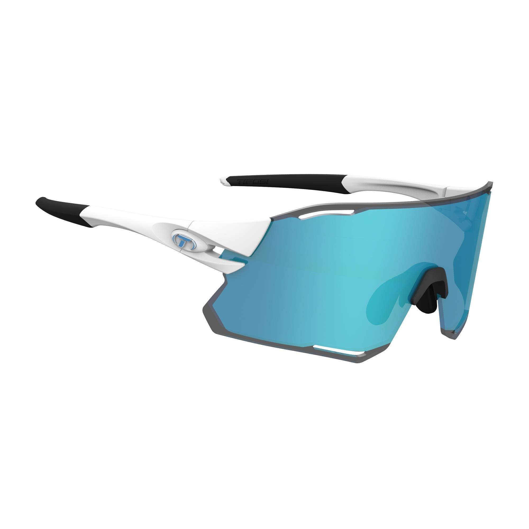 Matte White - Tifosi - Rail Race Interchangeable Clarion Lens Sunglasses - 3
