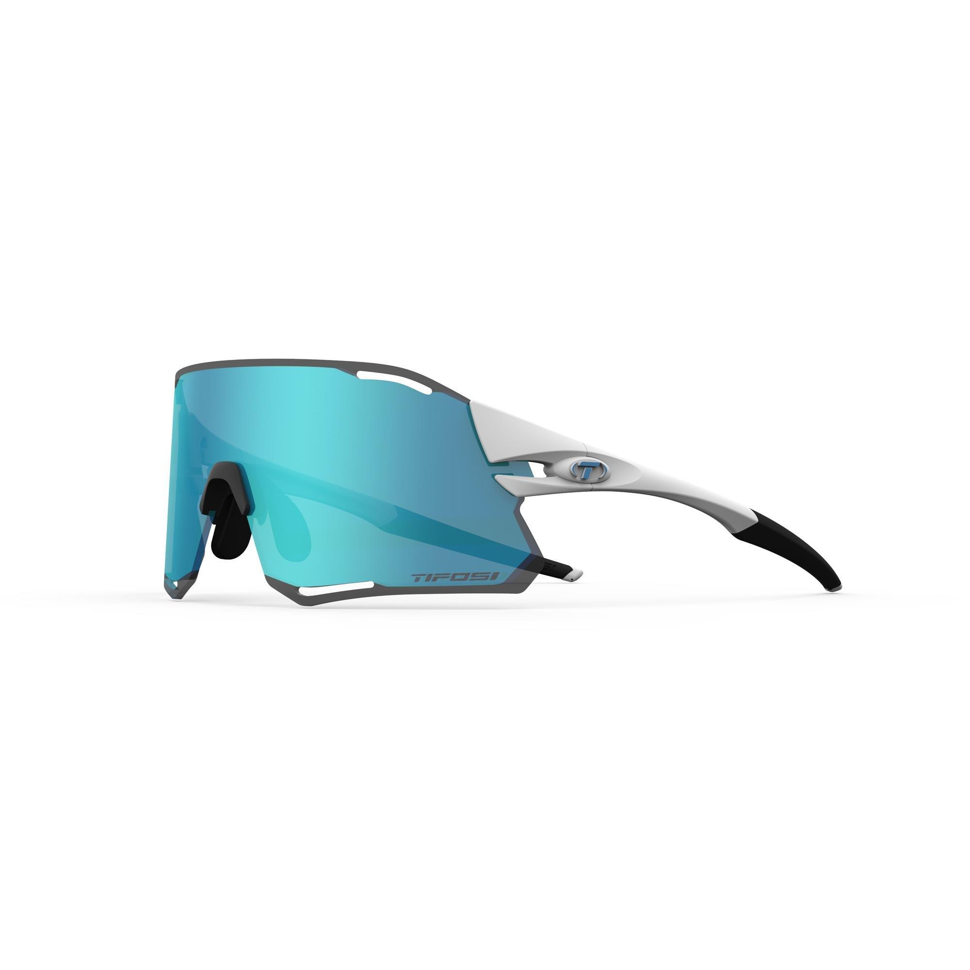 Matte White - Tifosi - Rail Race Interchangeable Clarion Lens Sunglasses - 4