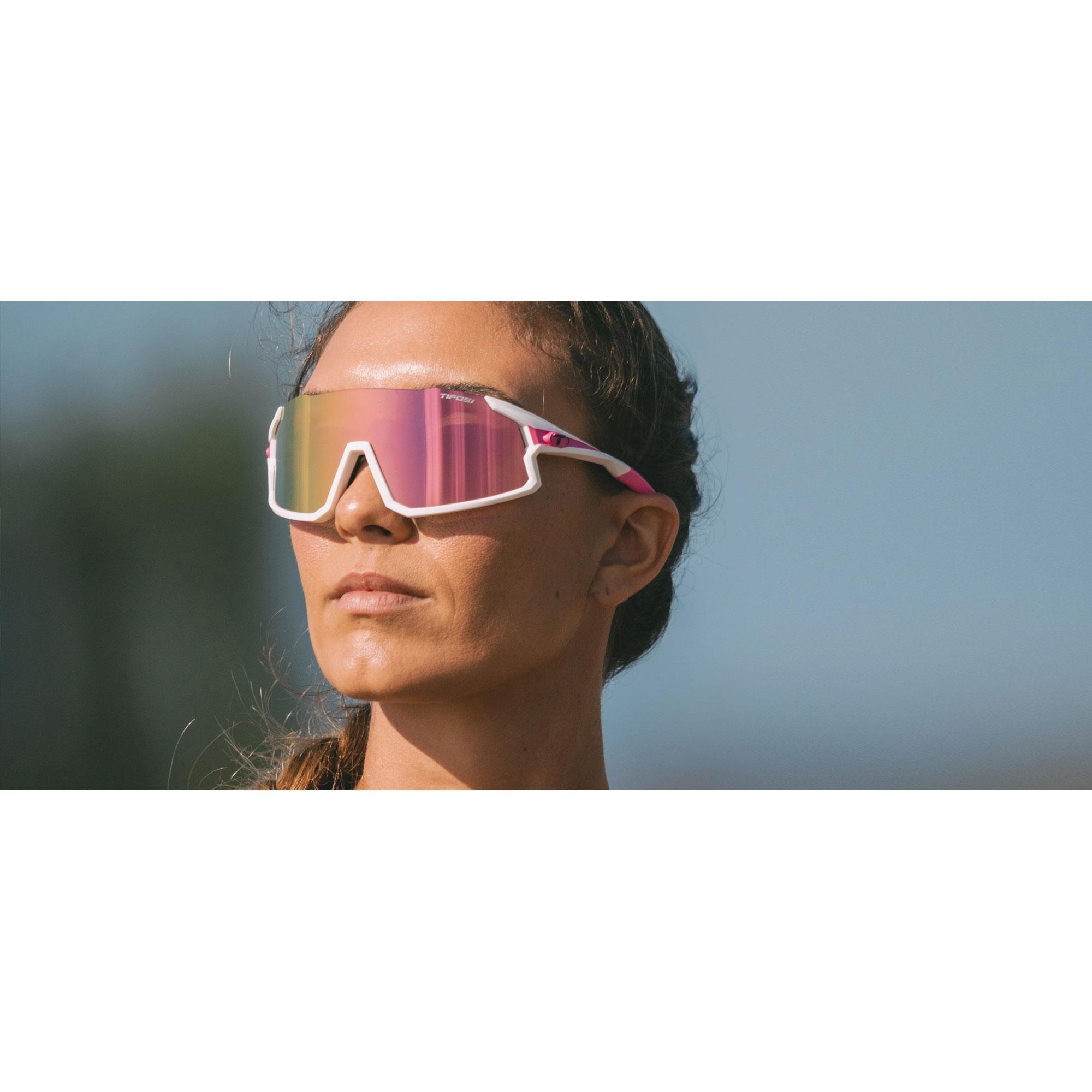 Race Pink - Tifosi - Stash Clarion Interchangeable Lens Sunglasses - 6