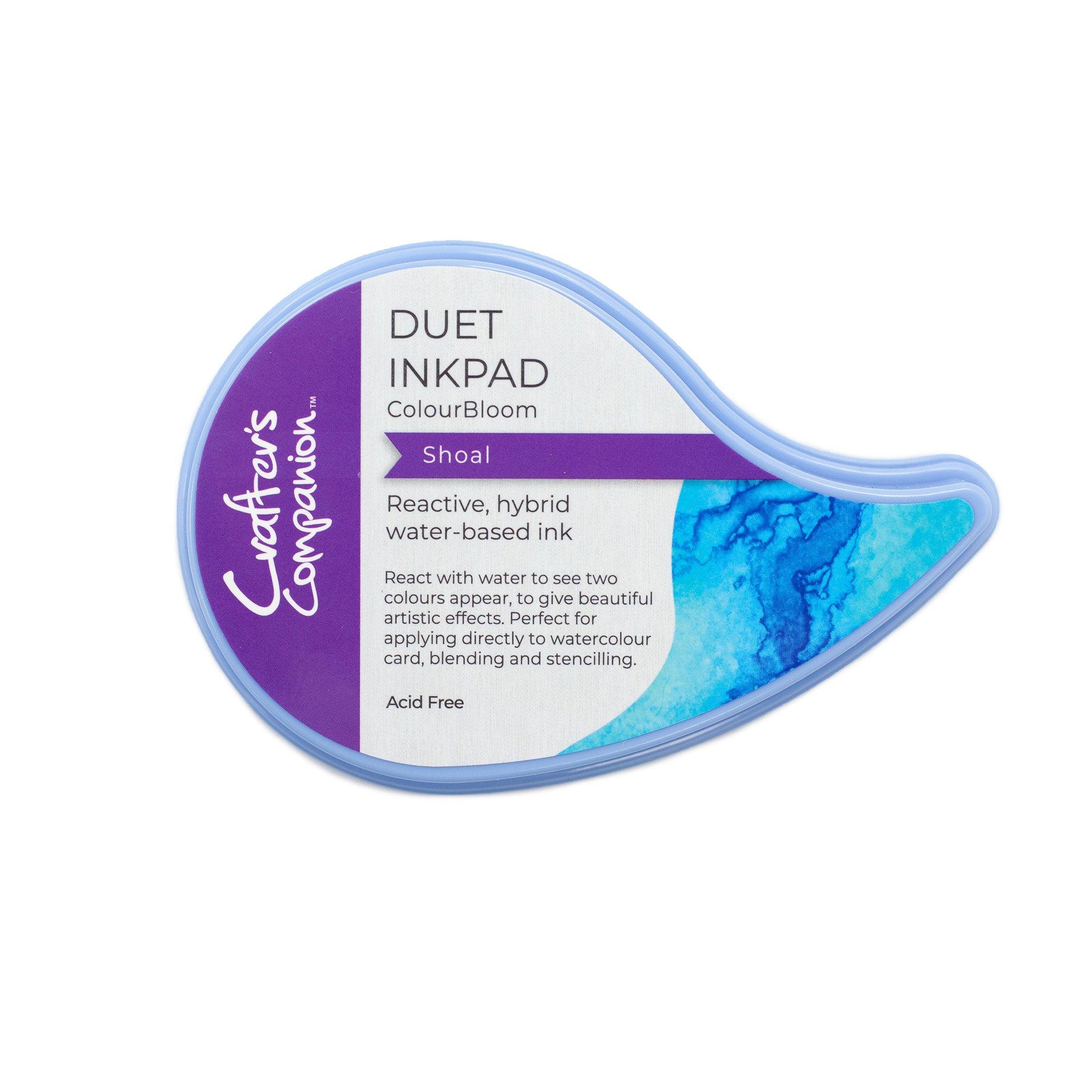 Multi - Crafters Companion - Duet ColourBloom Inkpad - Shoal - 1