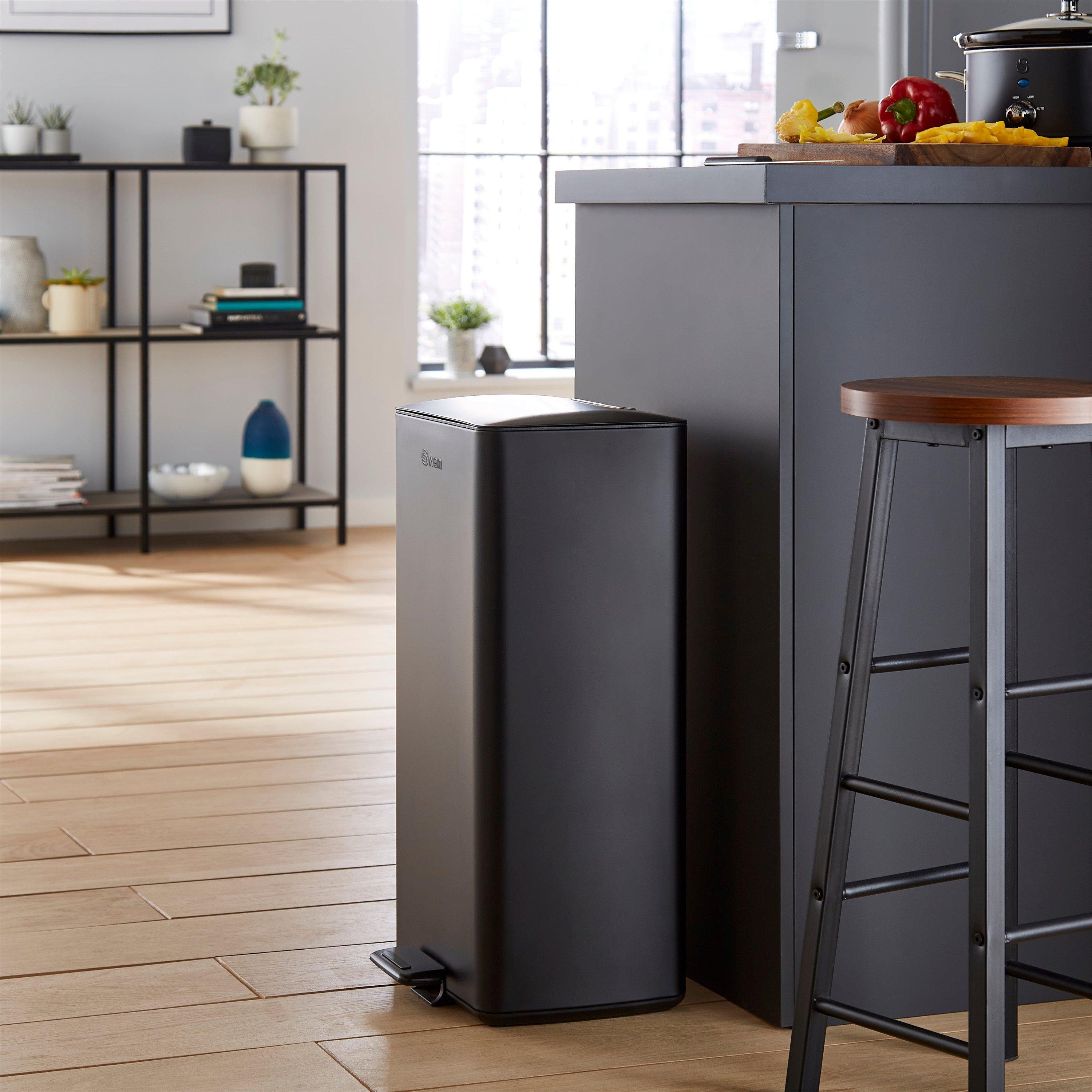 Black - Swan - Stealth 30L Pedal Bin - 2