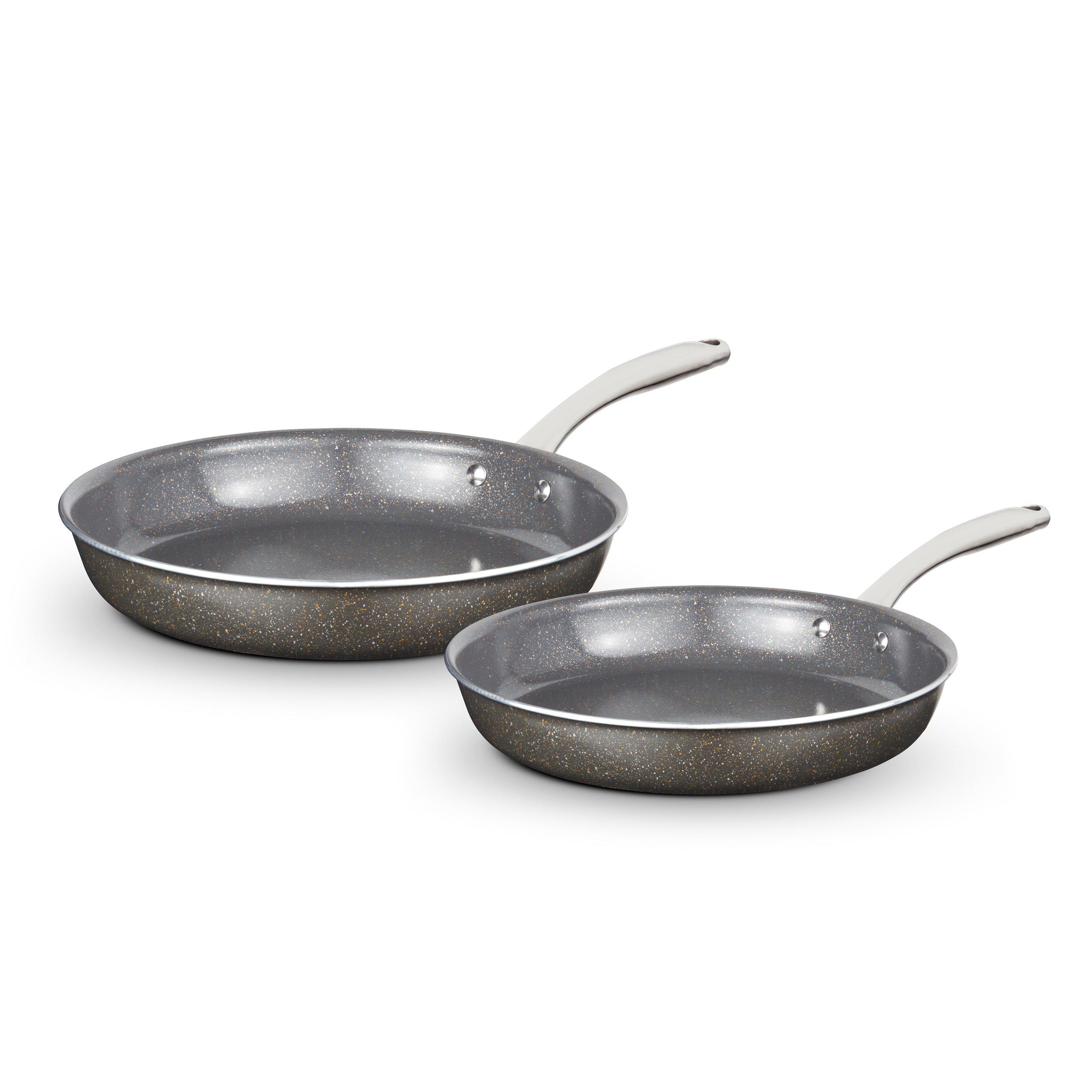 Graphite - Tower - Cerastone Pro 2 Piece Frying Pan Set - 1