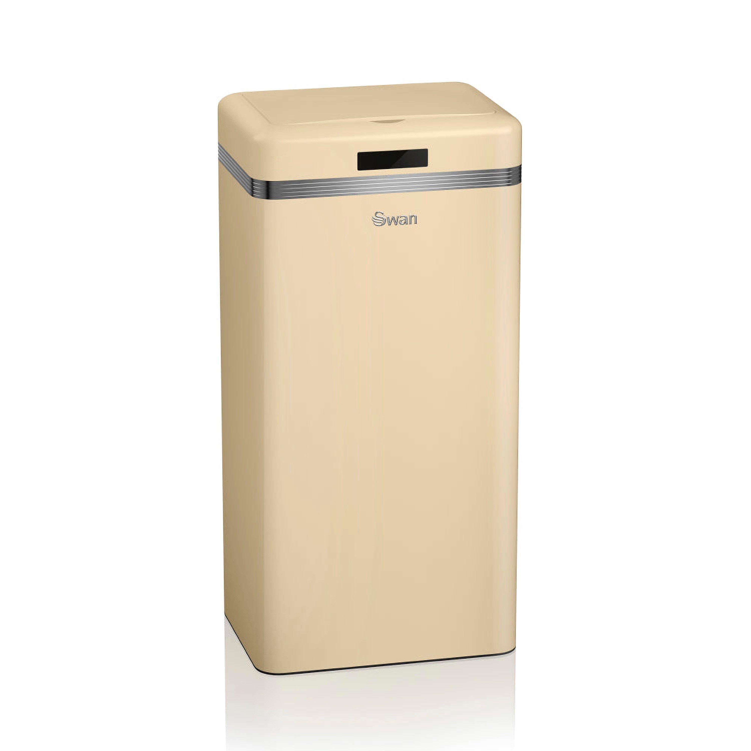 Swan Swan Retro 45L Square Sensor Bin