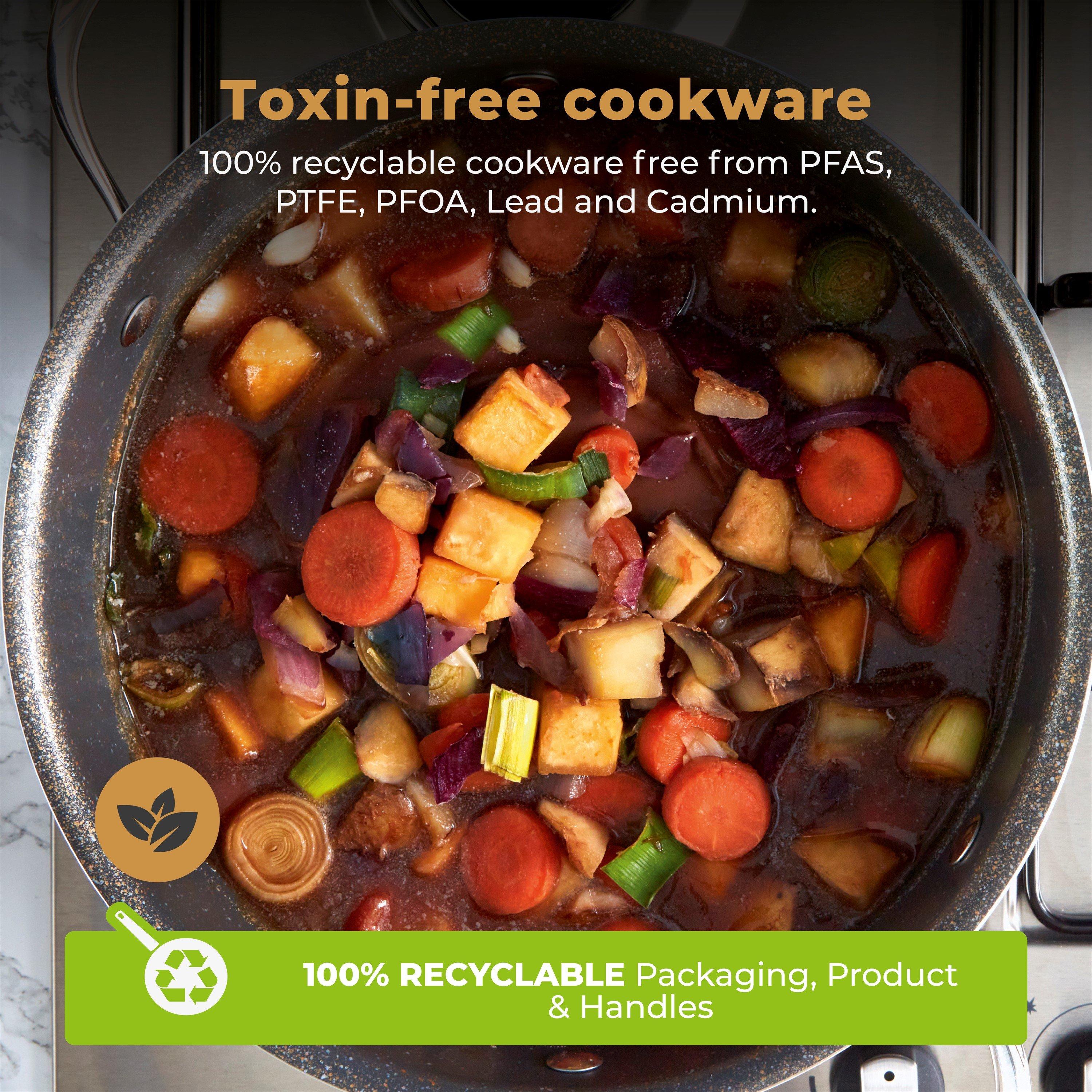 Graphite - Tower - Cerastone Pro 24cm Casserole - 6