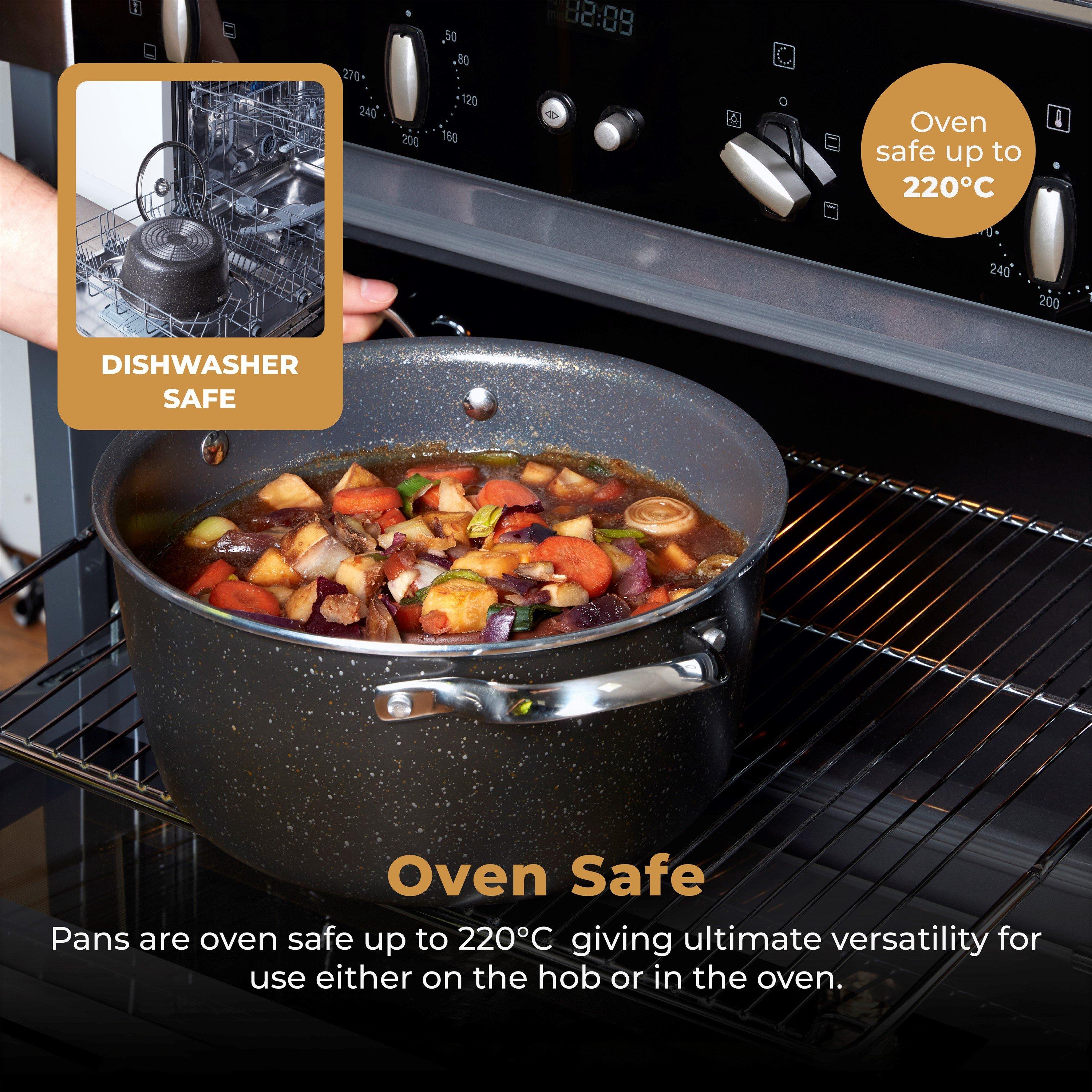 Graphite - Tower - Cerastone Pro 24cm Casserole - 7