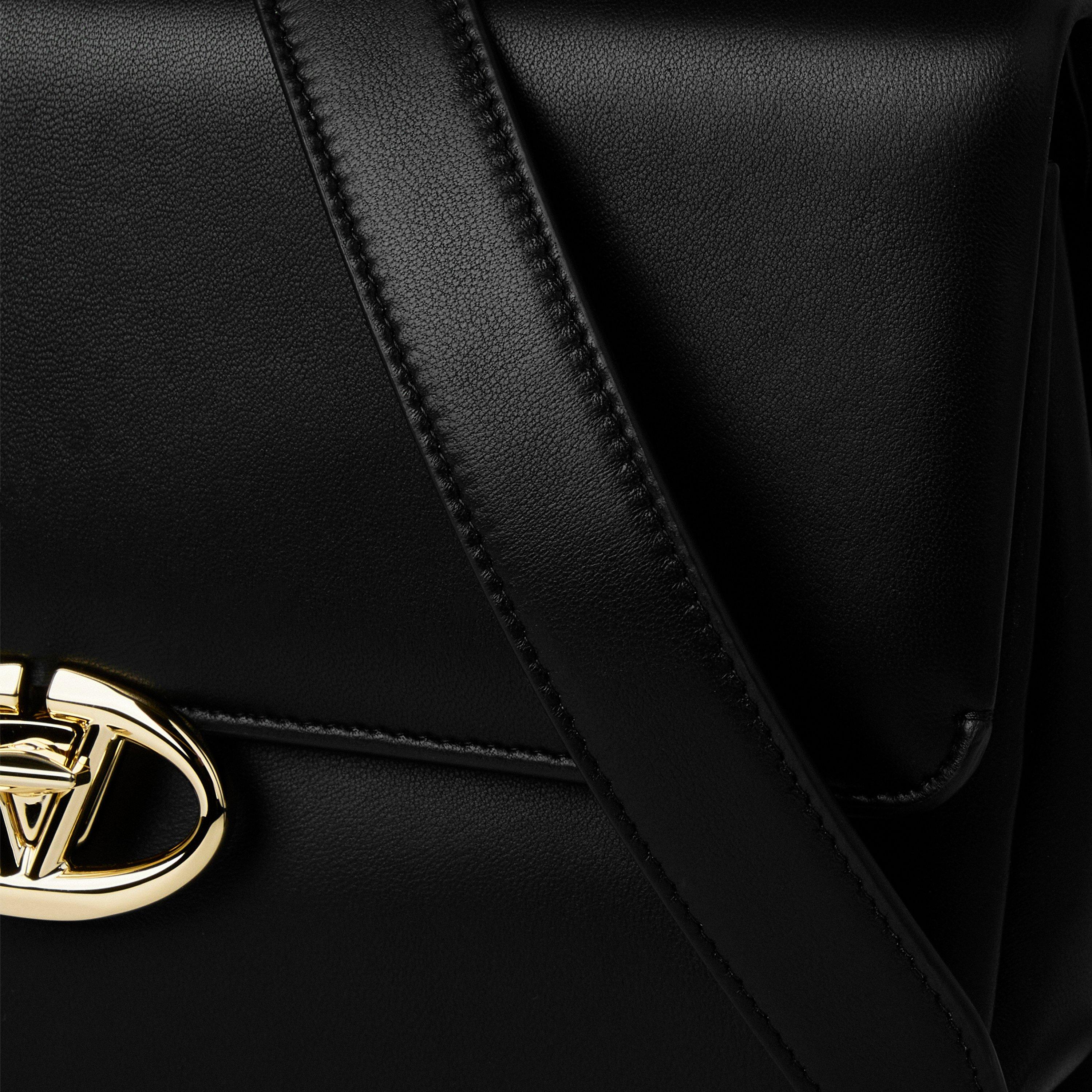 Nero - Valentino Garavani - Vlogo Signature Shoulder Bag - 4