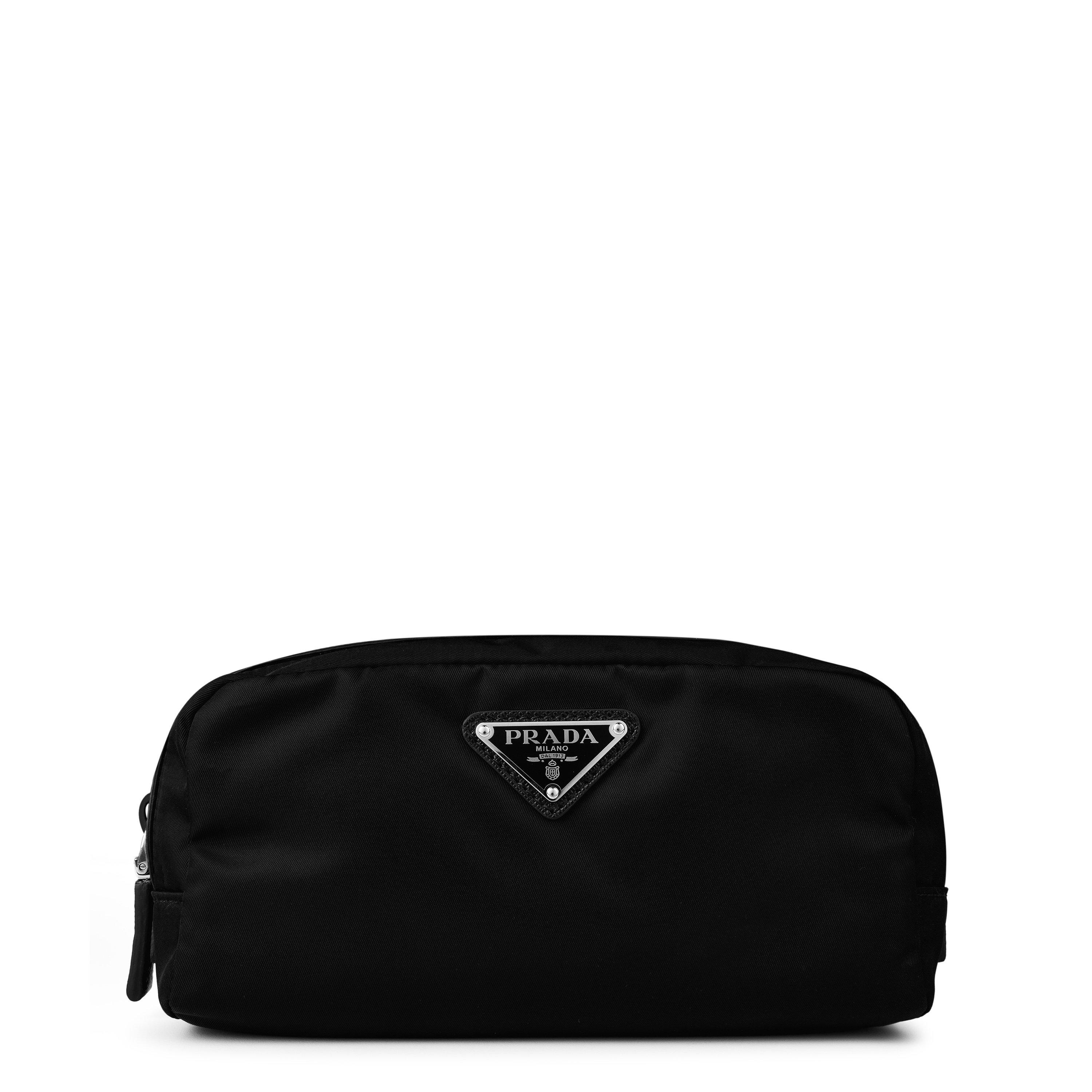 Black - Prada - Men's Nylon Wash Bags - 1