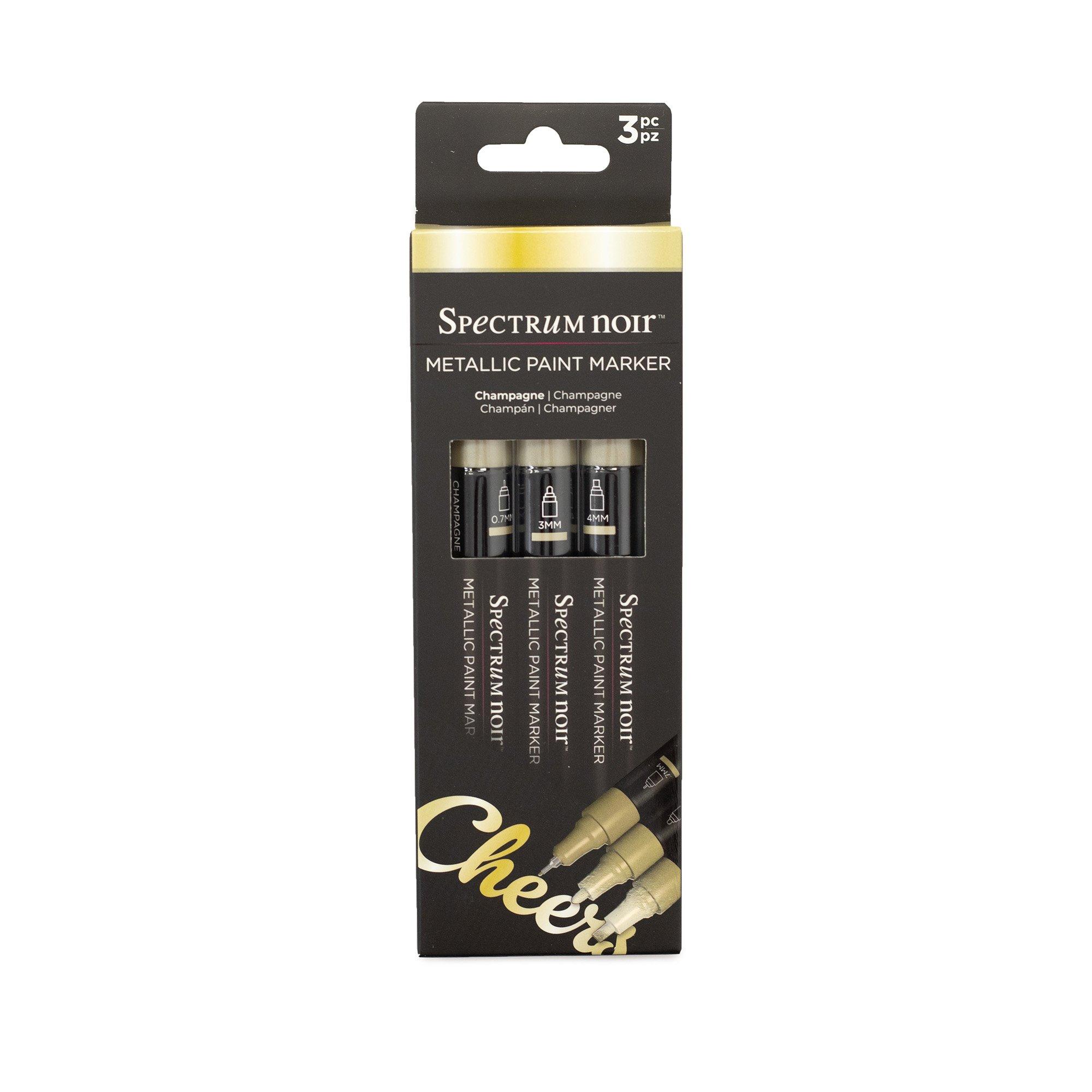 Crafters Companion SN-Metallic Paint Marker (3PC) - Champagne