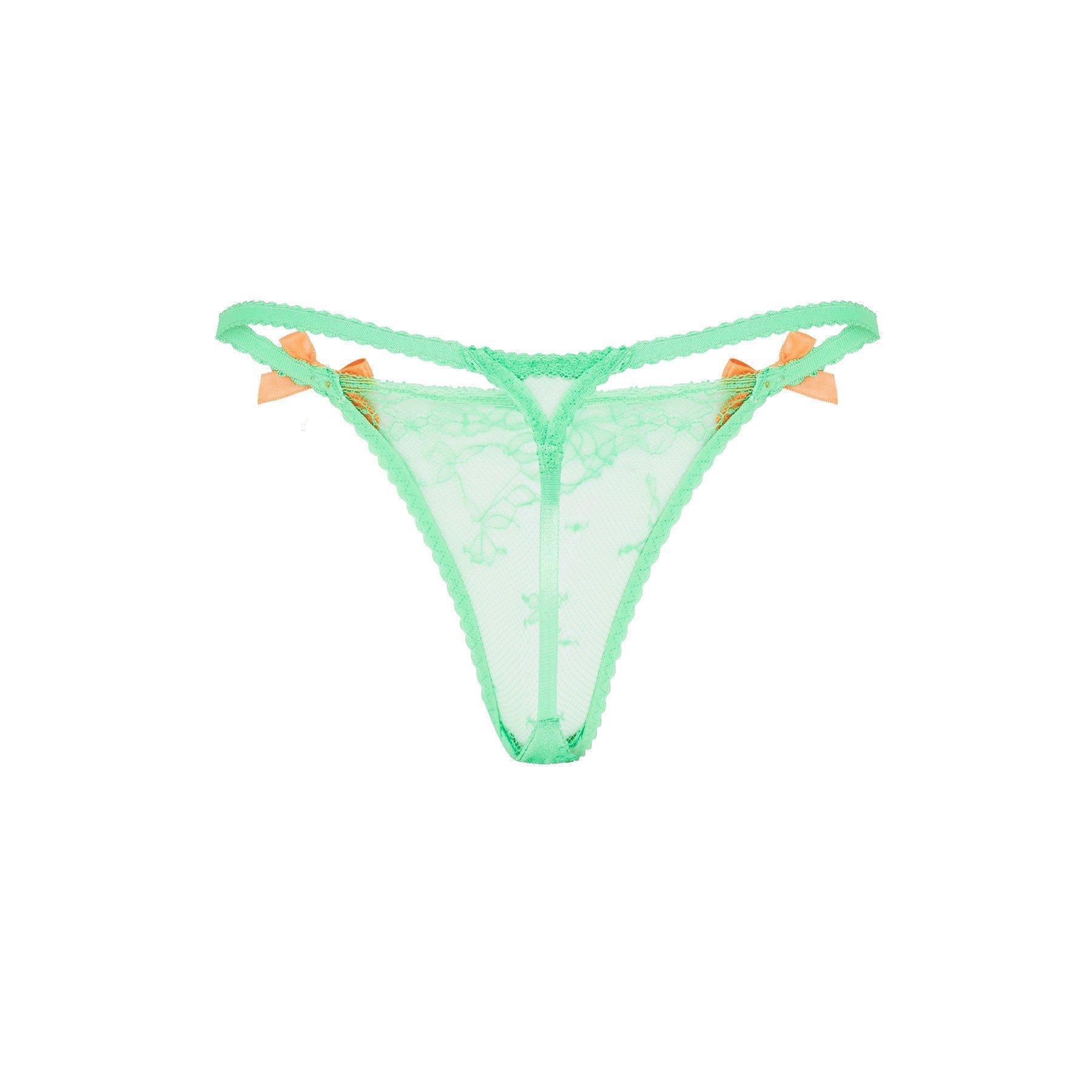 Green/Neon Oran - Agent Provocateur - ISEDORA Thong - 2