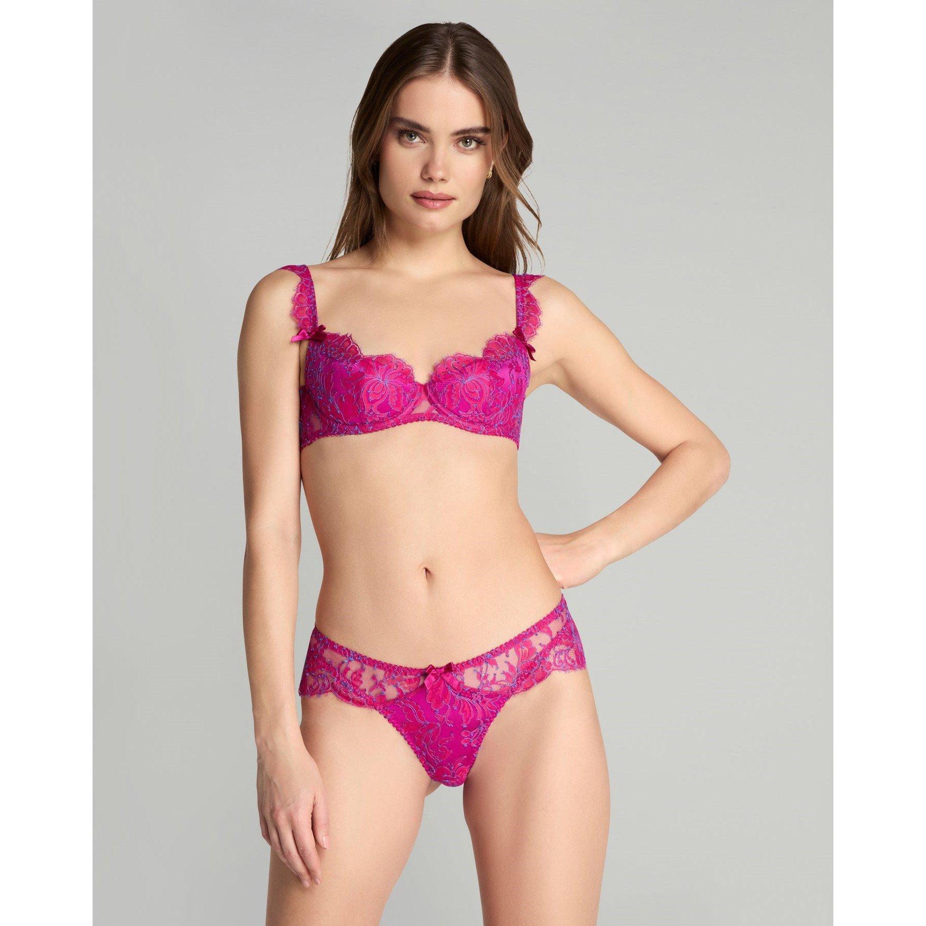 Magenta/Blue - Agent Provocateur - EMILIANA Thong - 2
