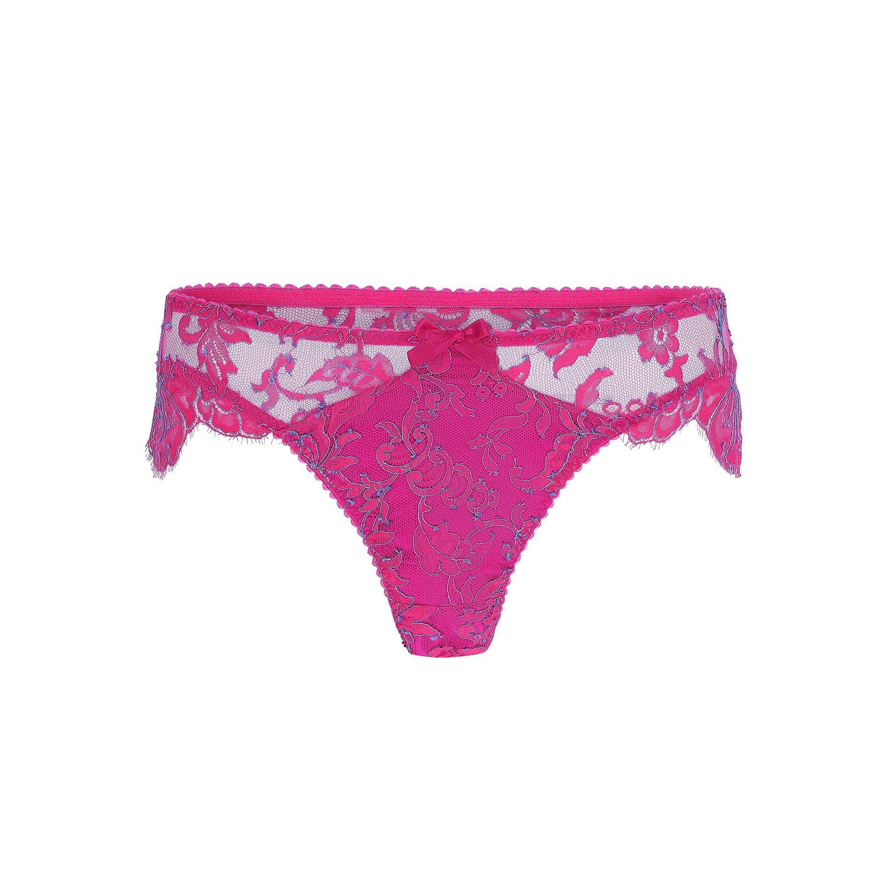 Magenta/Blue - Agent Provocateur - EMILIANA Thong - 3