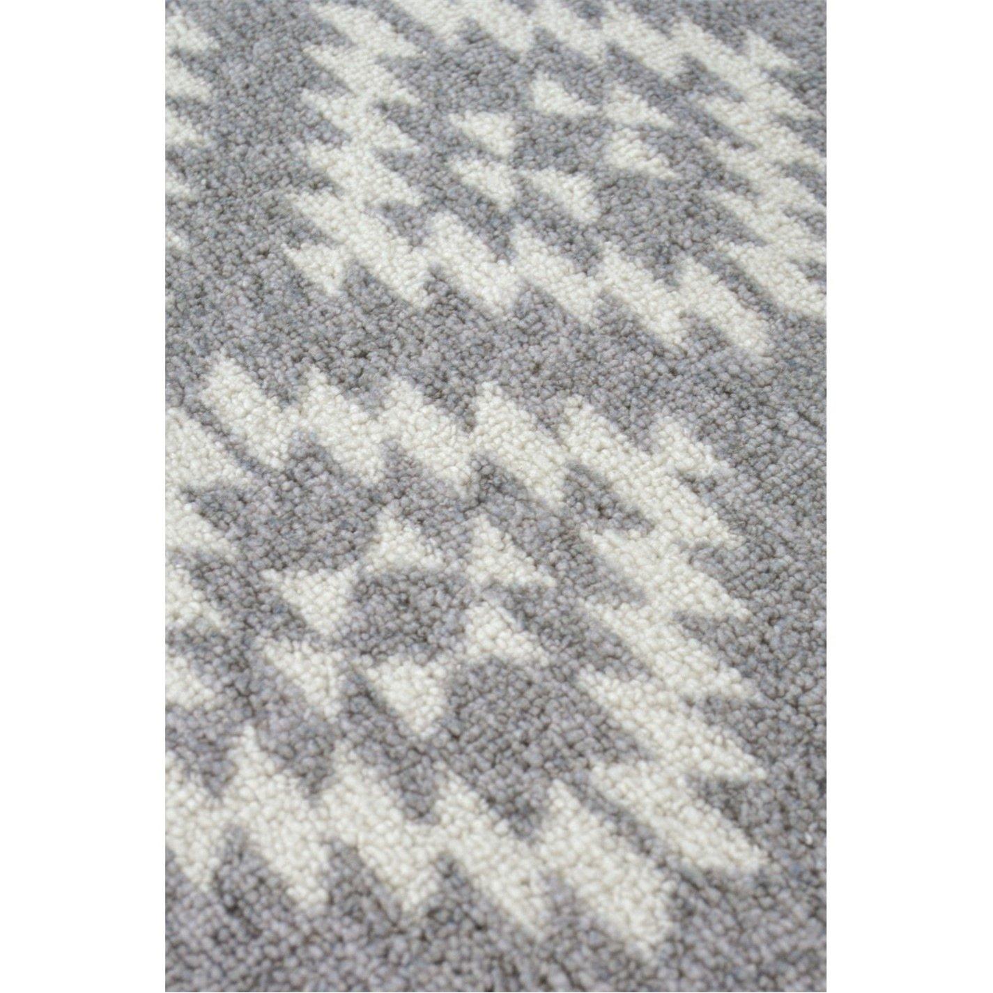 Grey - Homemaker - Aztec Tile Runner & Mat Set - 2