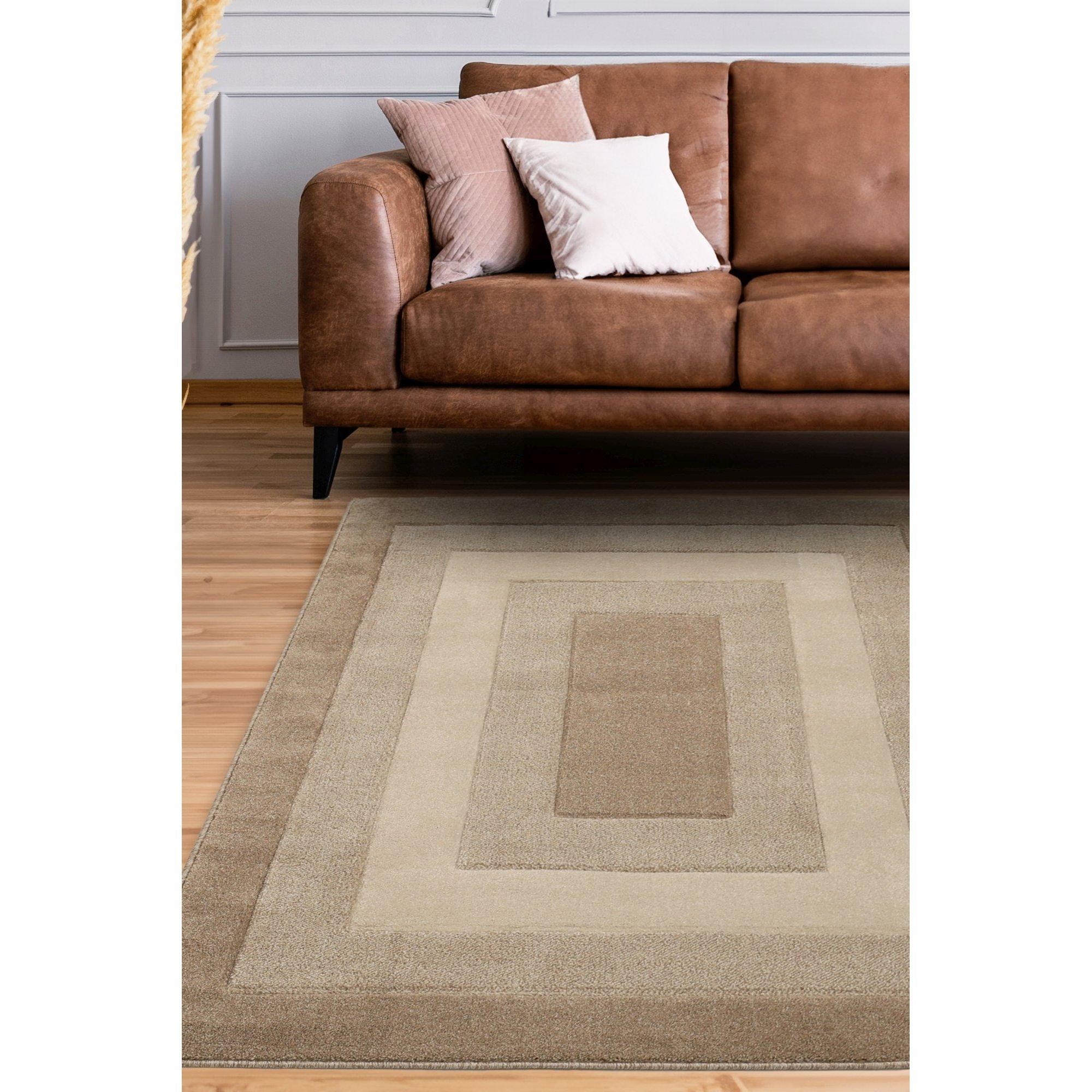 Homemaker  Borderline Rug - Natural - 160x230cm