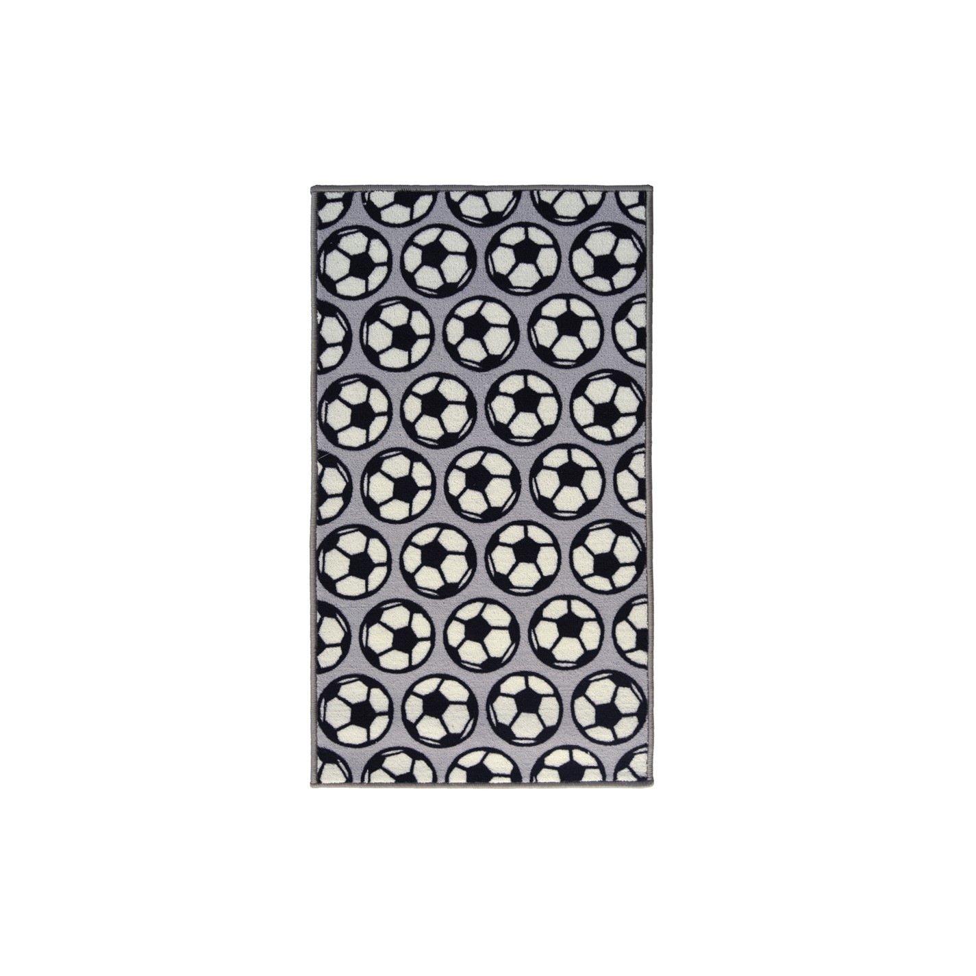 Grey - Homemaker - Studio Football Rug  99 - 1