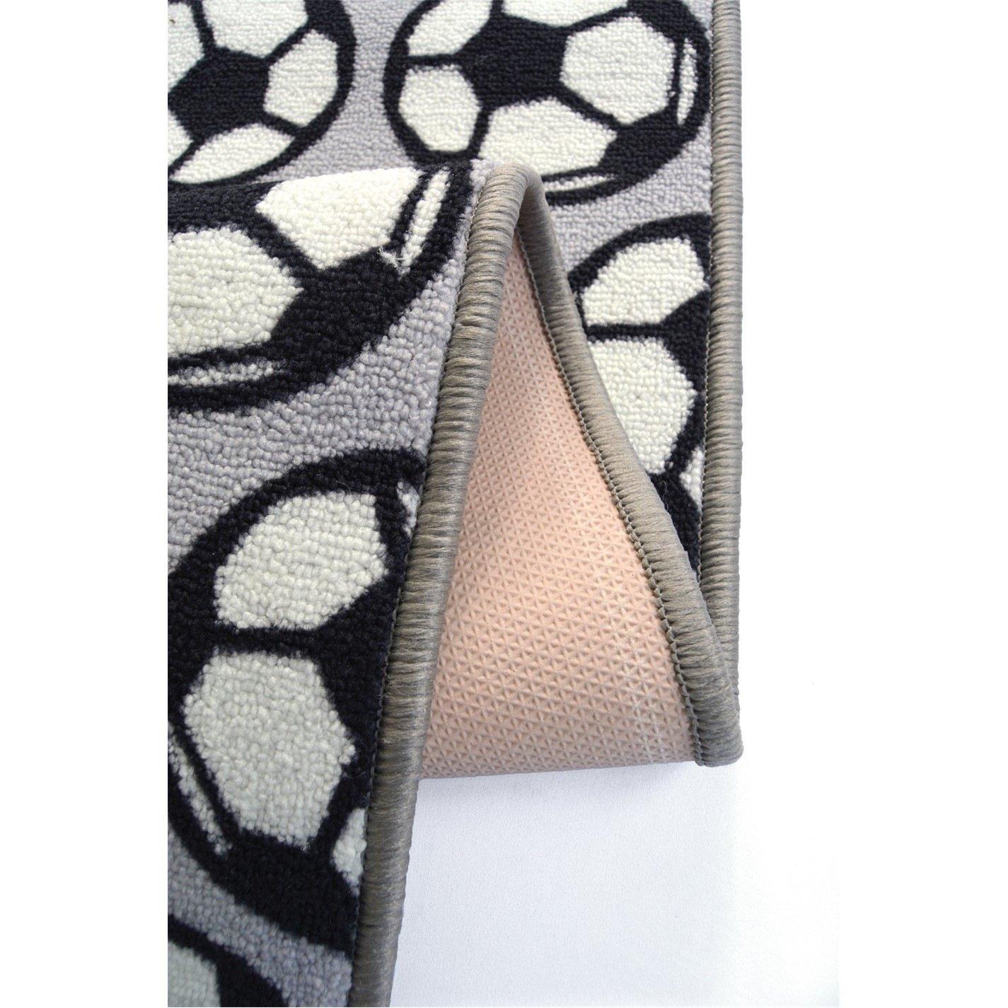 Grey - Homemaker - Studio Football Rug  99 - 3