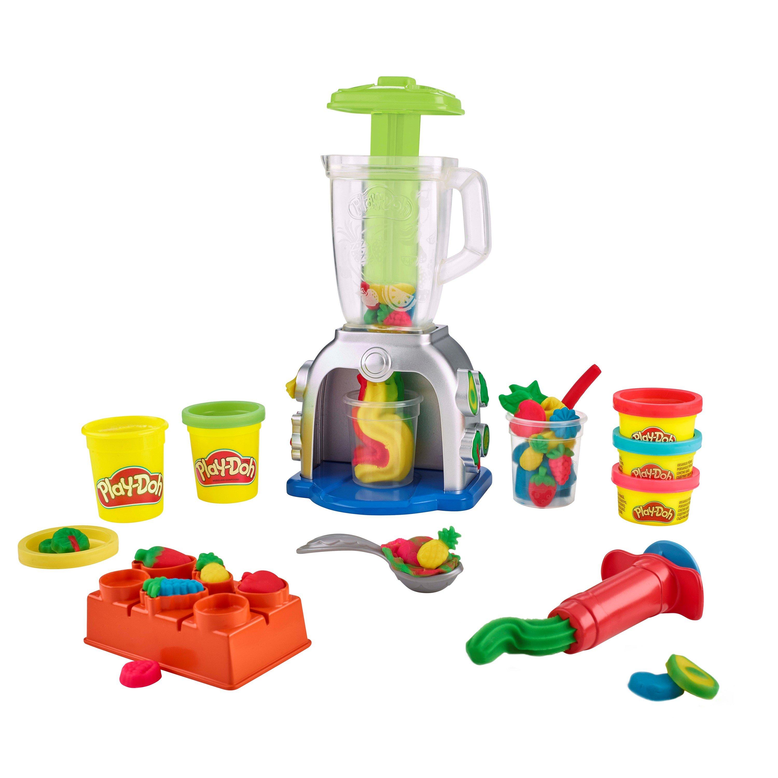 Merchandise - Play-Doh - Hasbro Play-doh Swirlin Smoothies Blender Playset - 3