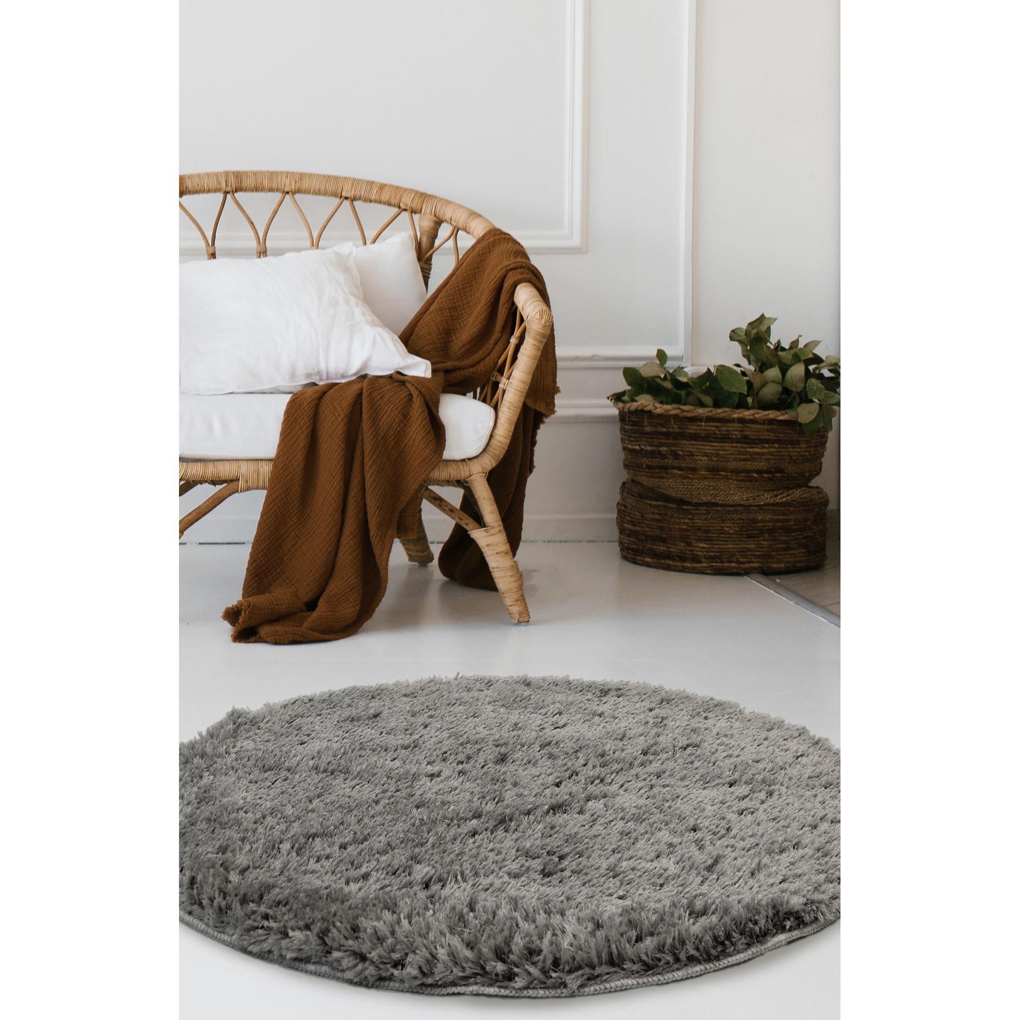 Soft Washable Circle Rug