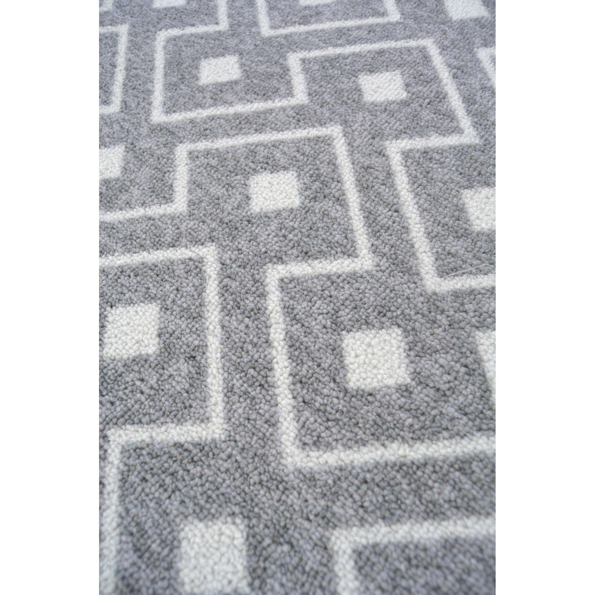 Grey - Homemaker - Alma Runner and Mat Set - 4