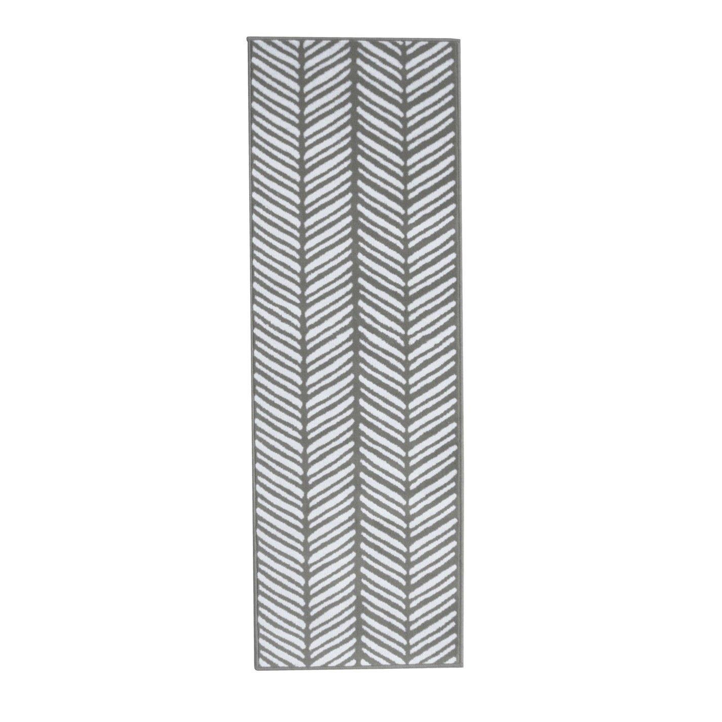 Grey - Homemaker - Herringbone Runner - 5