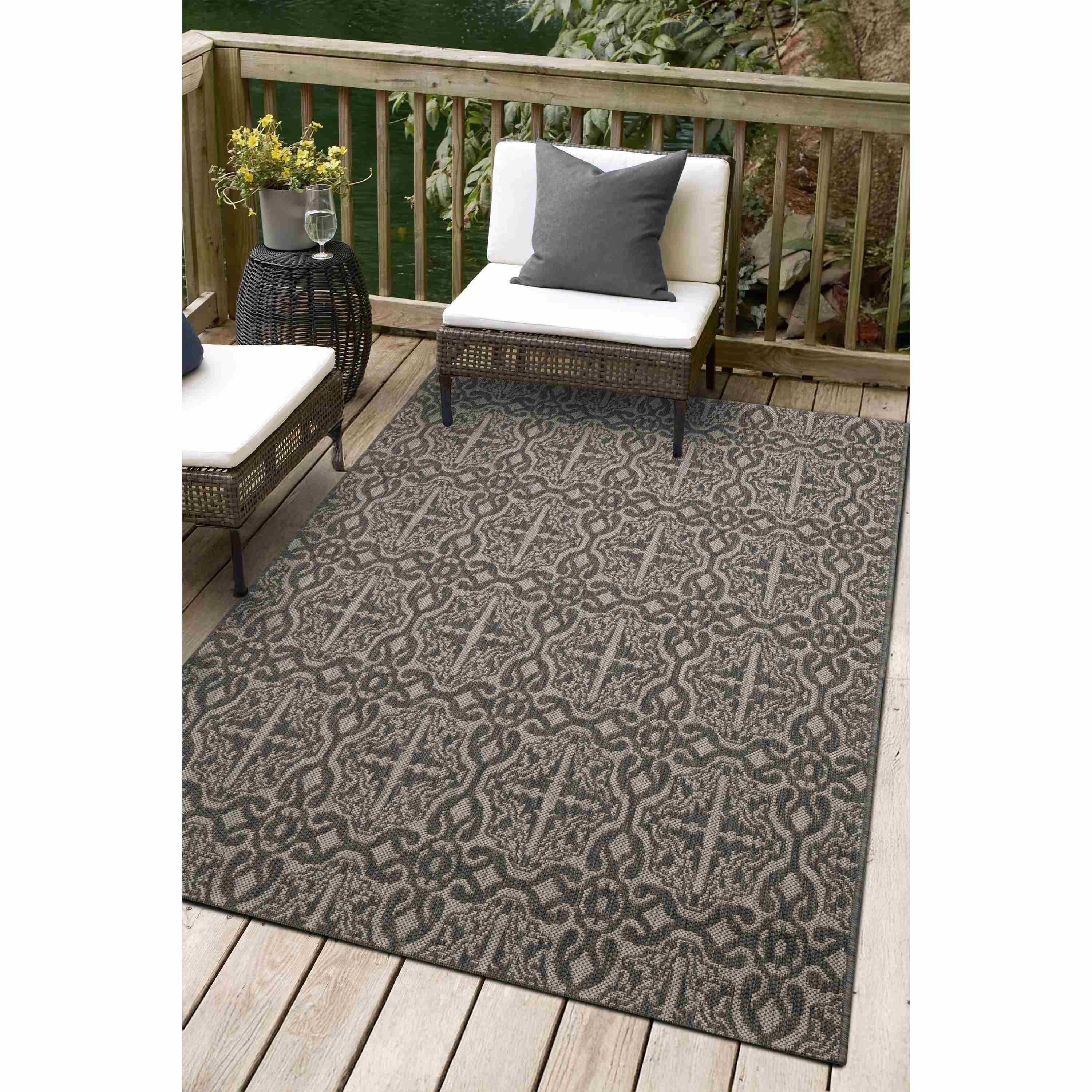 Compass Multi Purpose Tile Rug