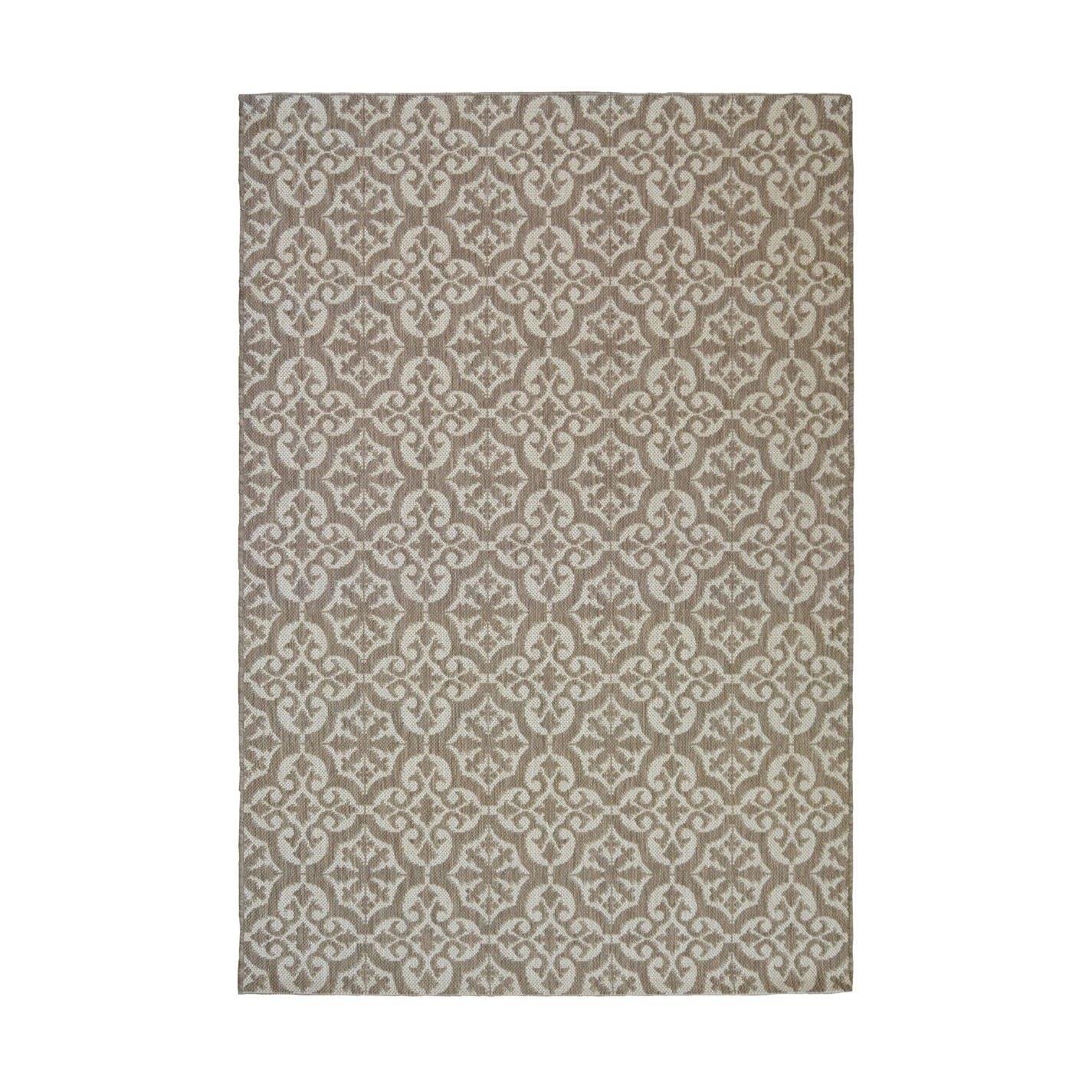 Natural - Homemaker - Compass Multi Purpose Tile Rug - 5