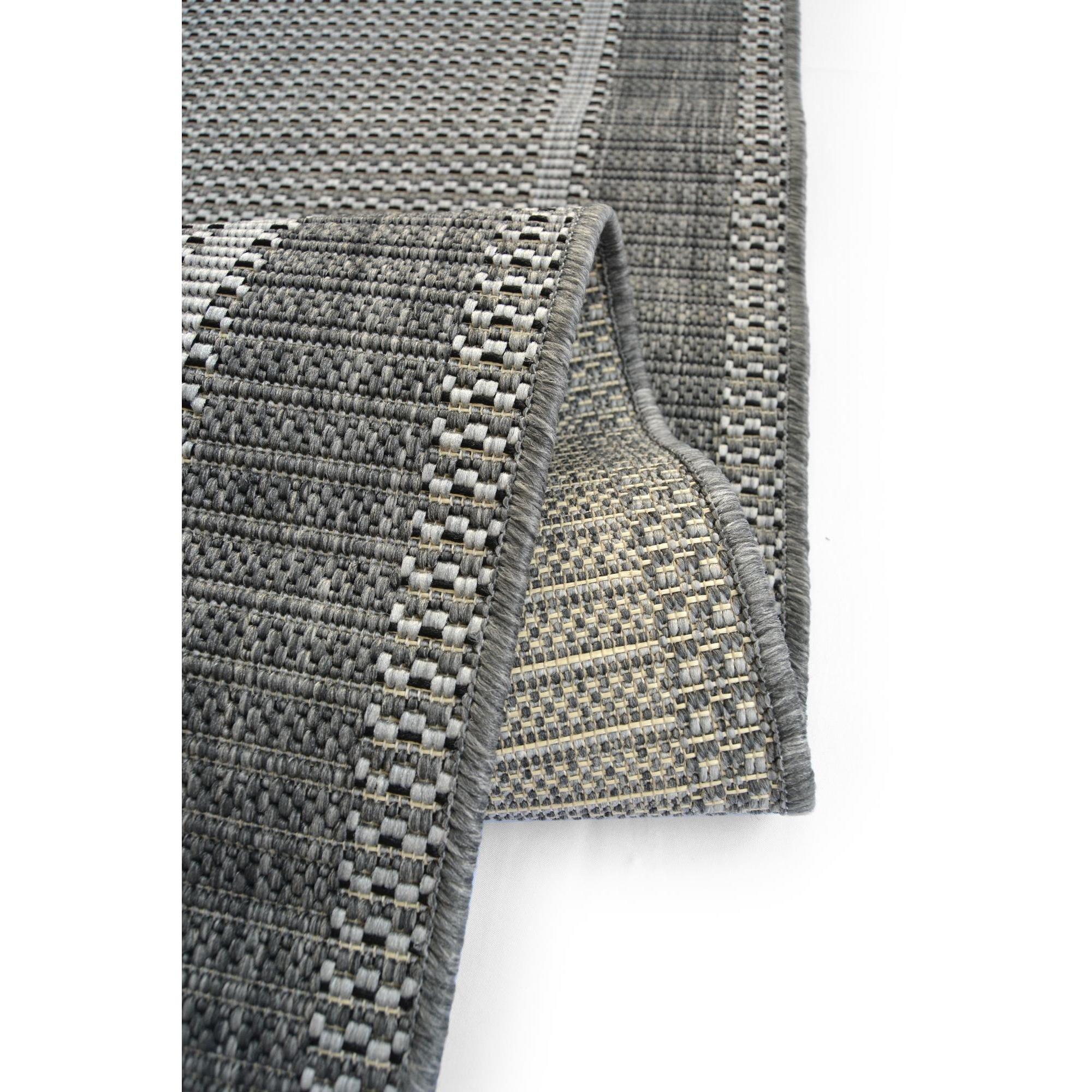 Grey - Homemaker - Multi Purpose Border Rug - 2