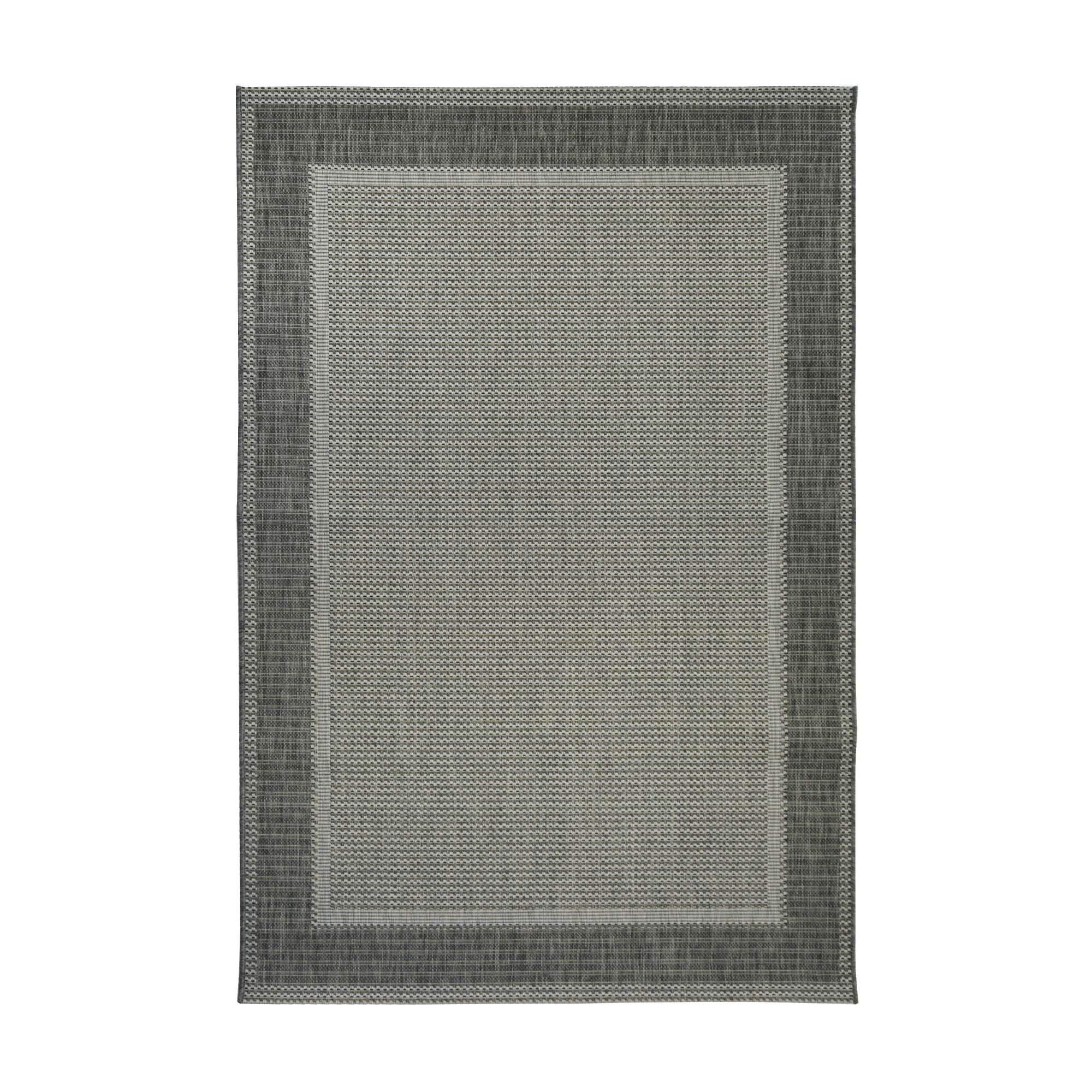 Grey - Homemaker - Multi Purpose Border Rug - 5