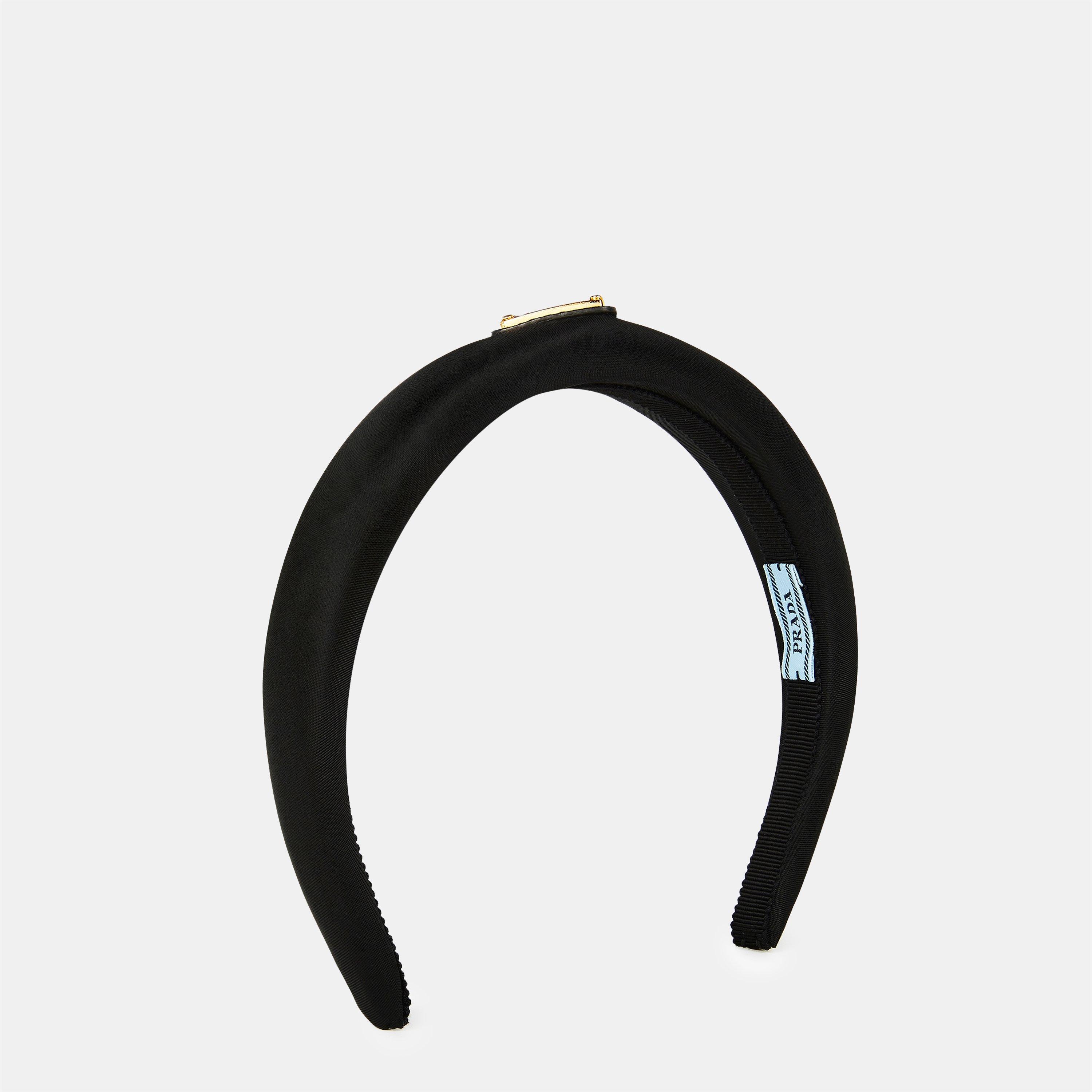 Prada Nylon Headband - Nero